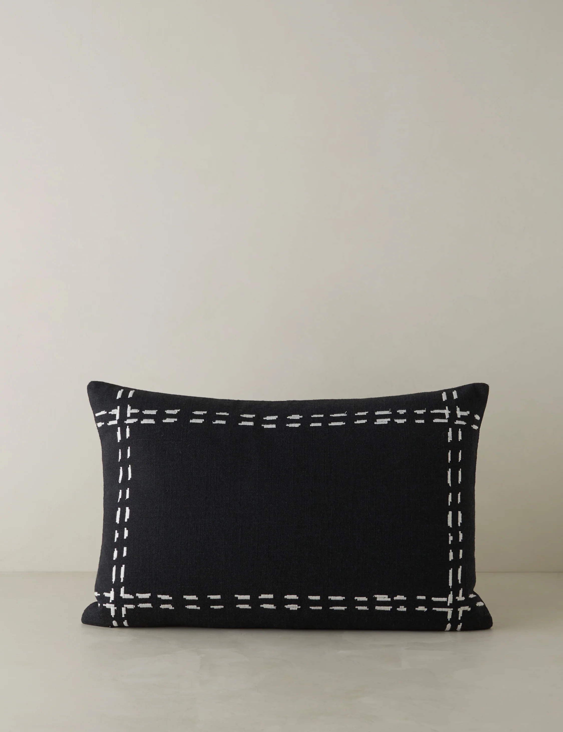 Accord Embroidered Pillow by Élan Byrd - Image 2