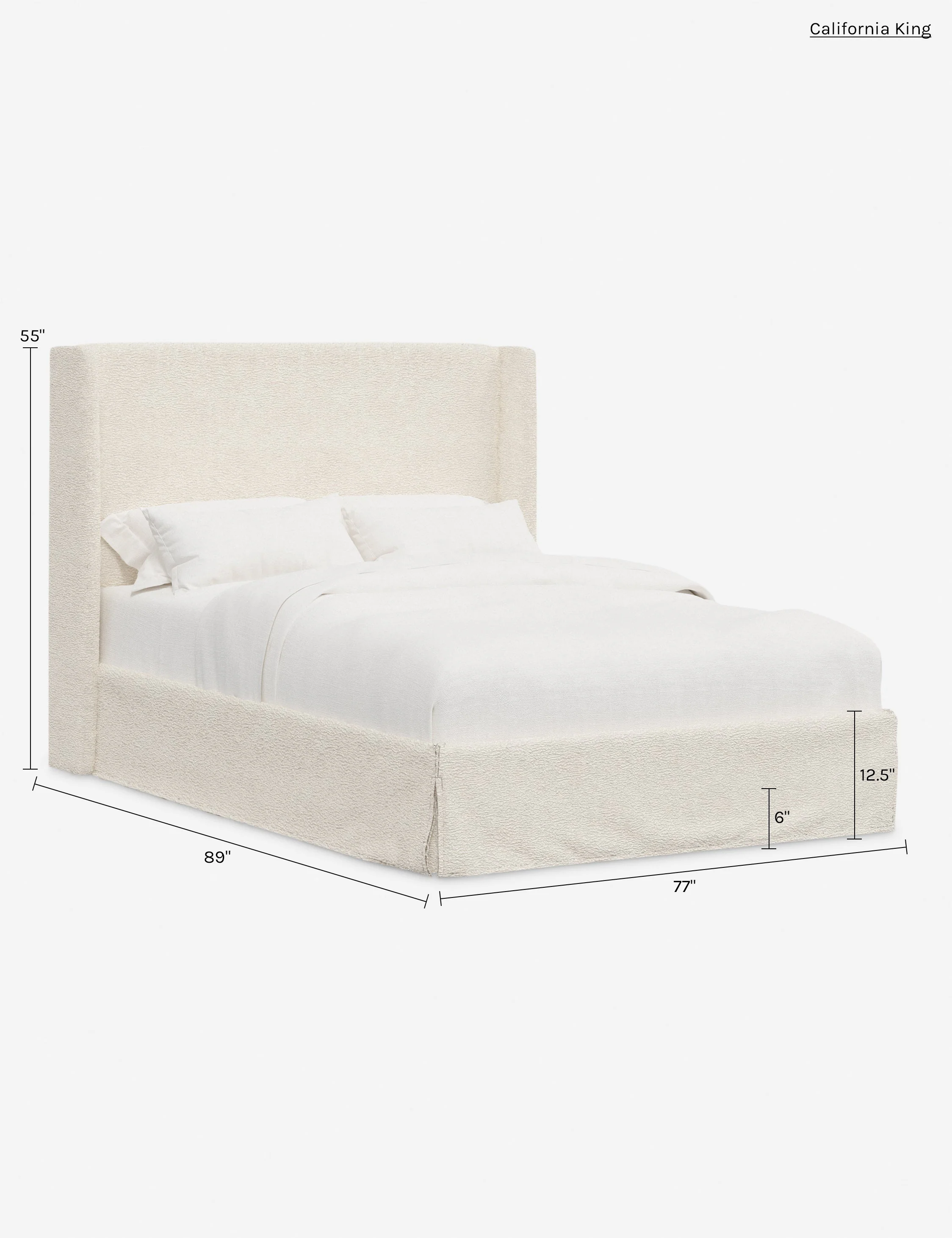 Adara Slipcover Bed - Image 121