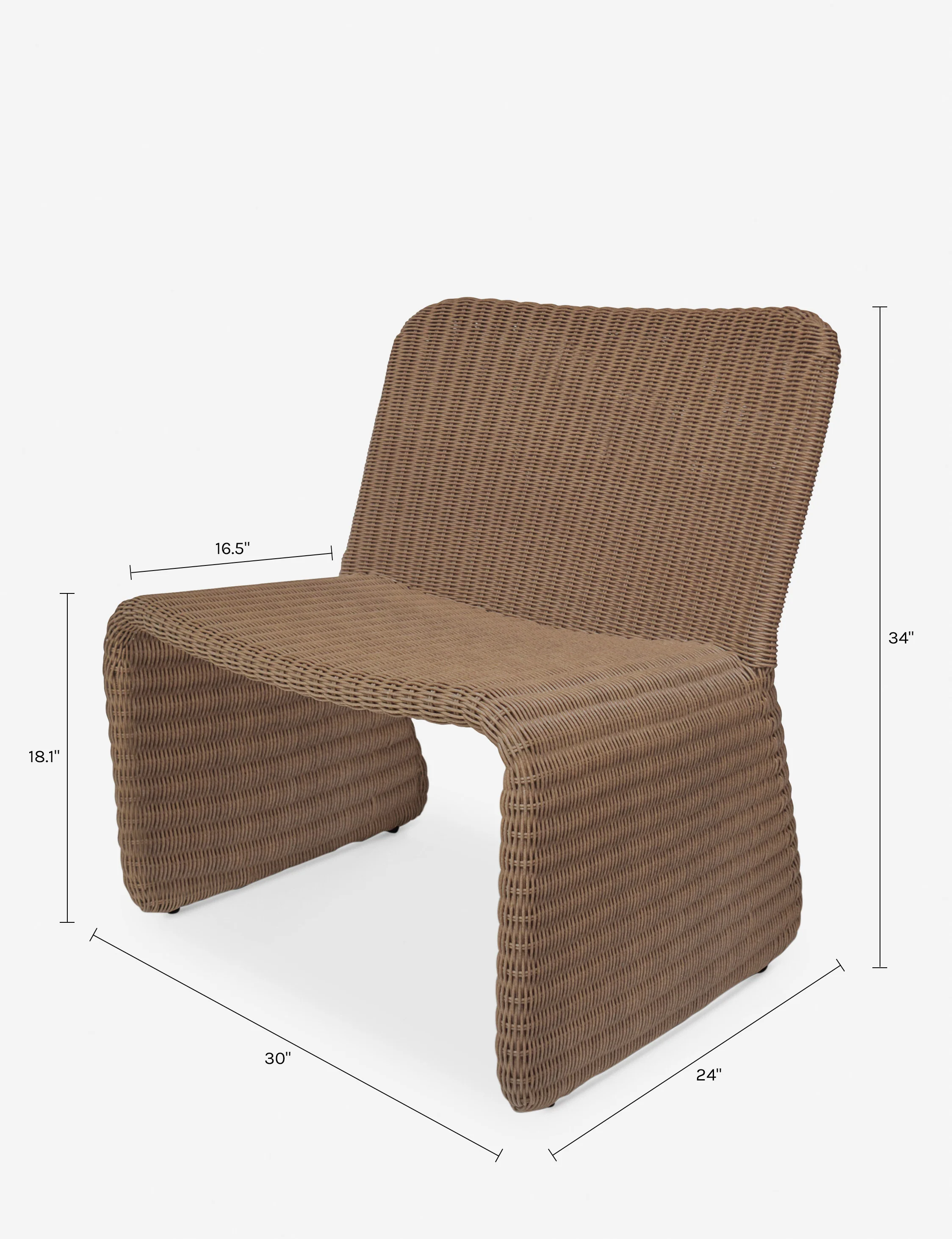 Alisha Outdoor Accent Chair - Image 13