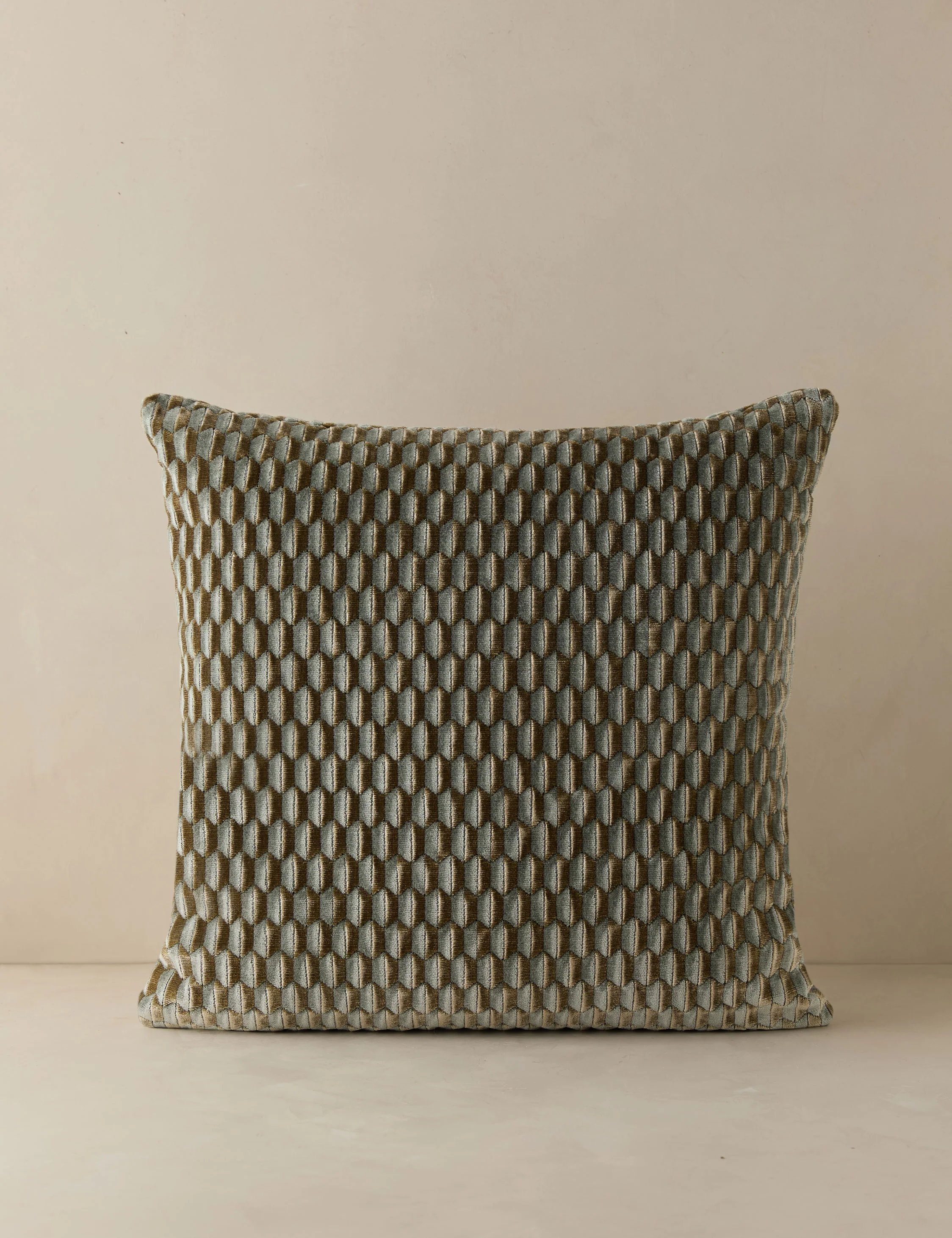 Allegra Velvet Pillow by Scalamandre - Image 2
