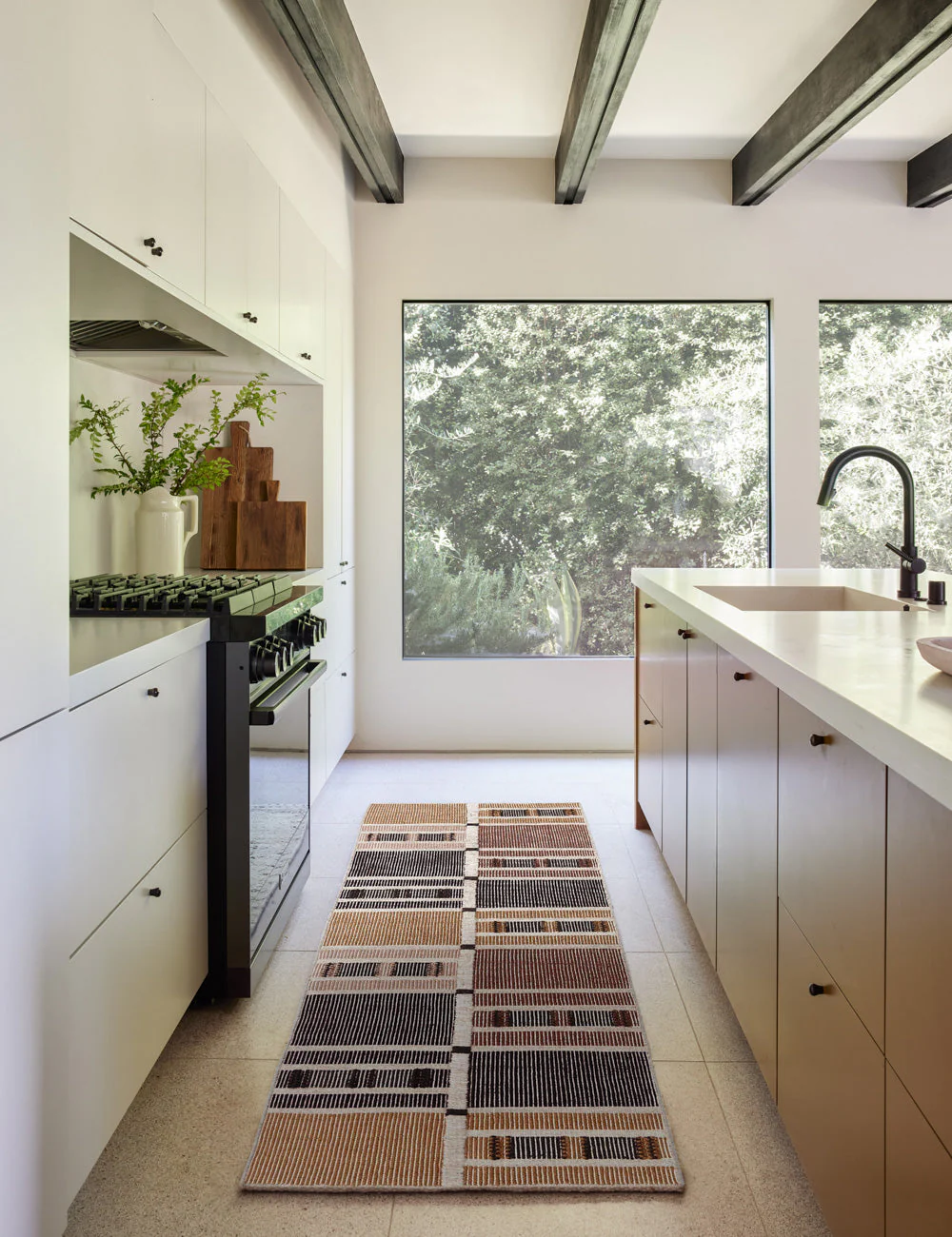 Anni Flatweave Wool Rug Swatch by Nina Freudenberger - Image 7