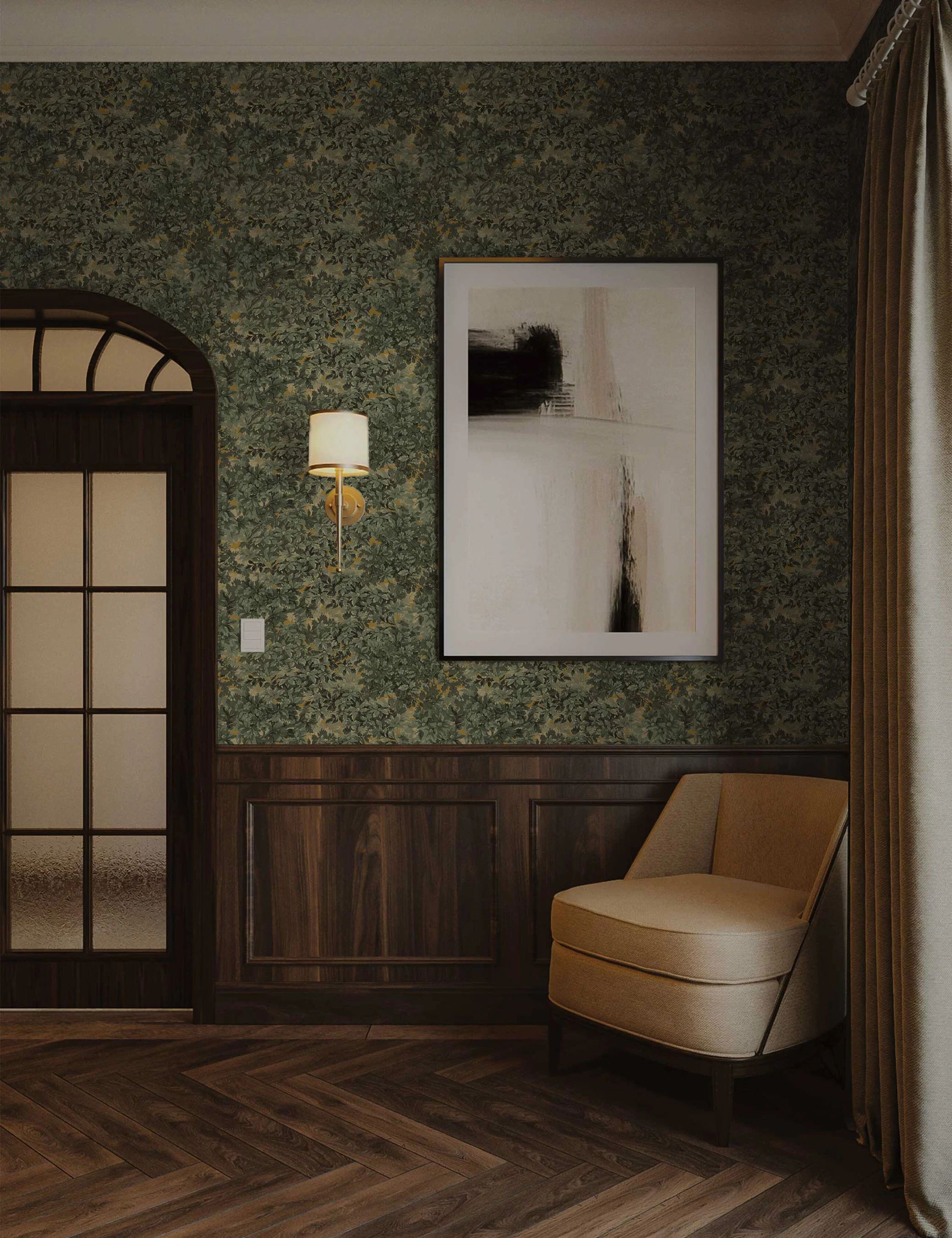 Antique Arras Peel + Stick Wallpaper by Jeremiah Brent - Image 9