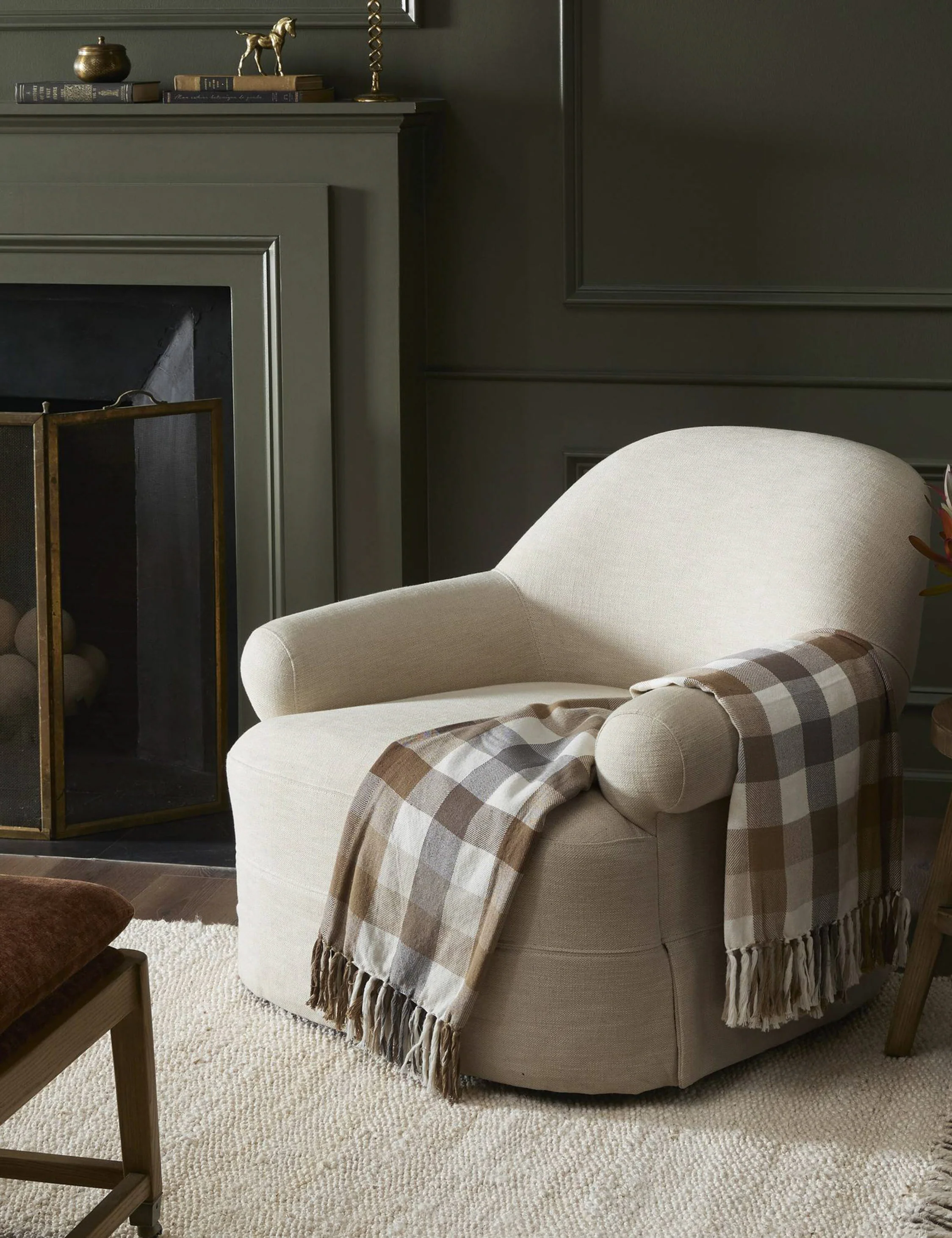 Arden Swivel Chair by Amber Lewis x Four Hands