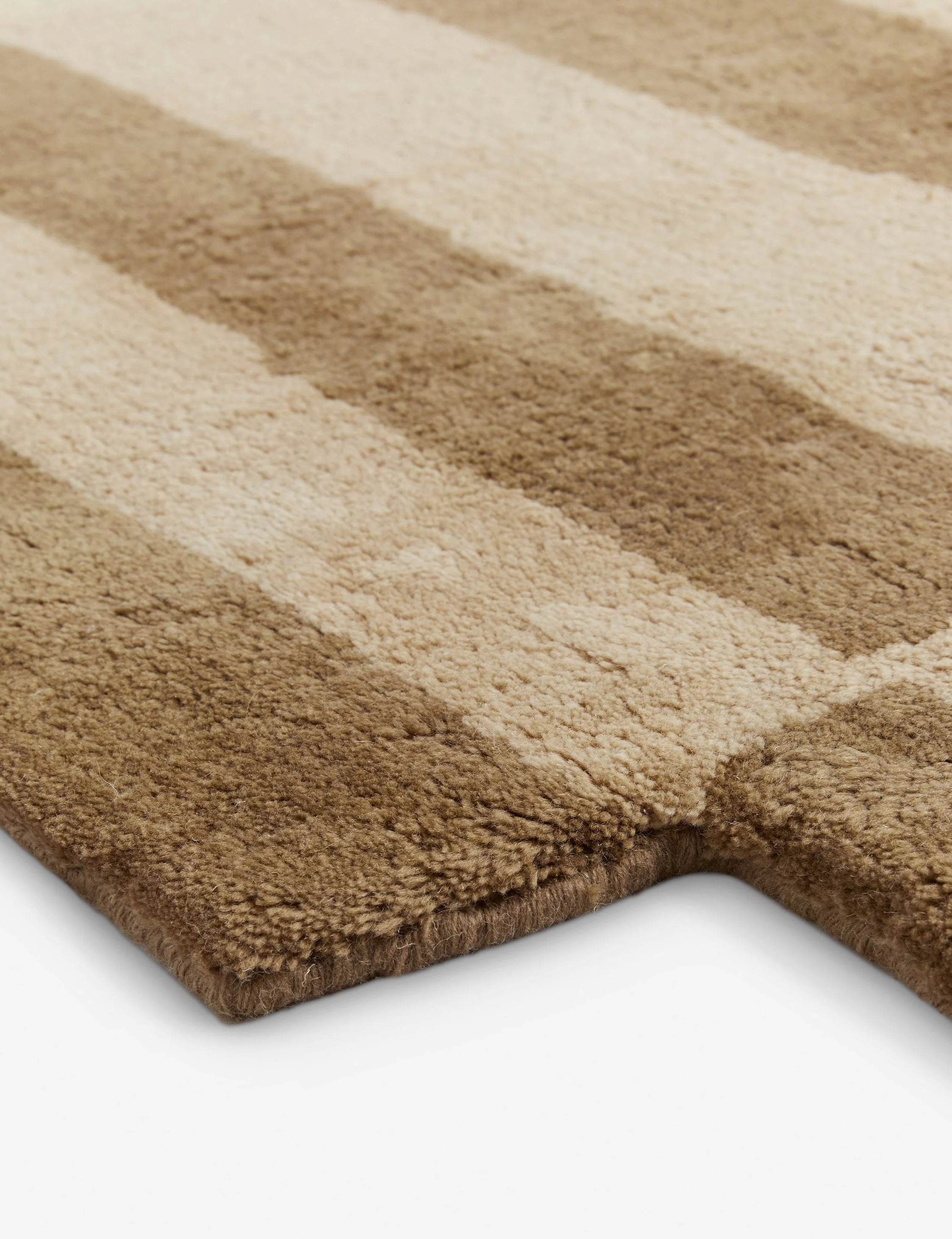 Askel Hand-Knotted Wool Rug Swatch by Sarah Sherman Samuel, Natural - Image 3