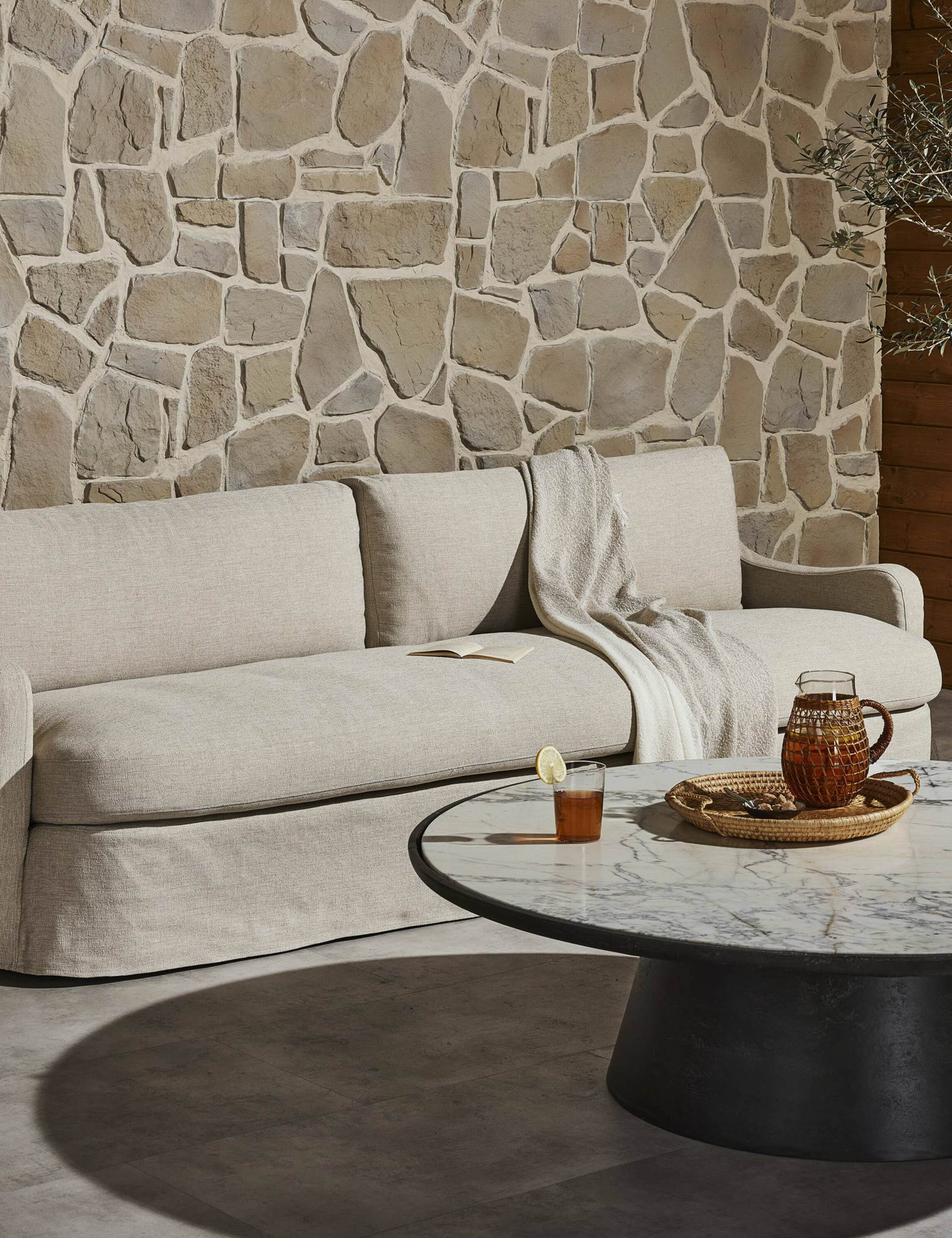 Aurelia Indoor / Outdoor Sofa by Amber Lewis x Four Hands - Image 2