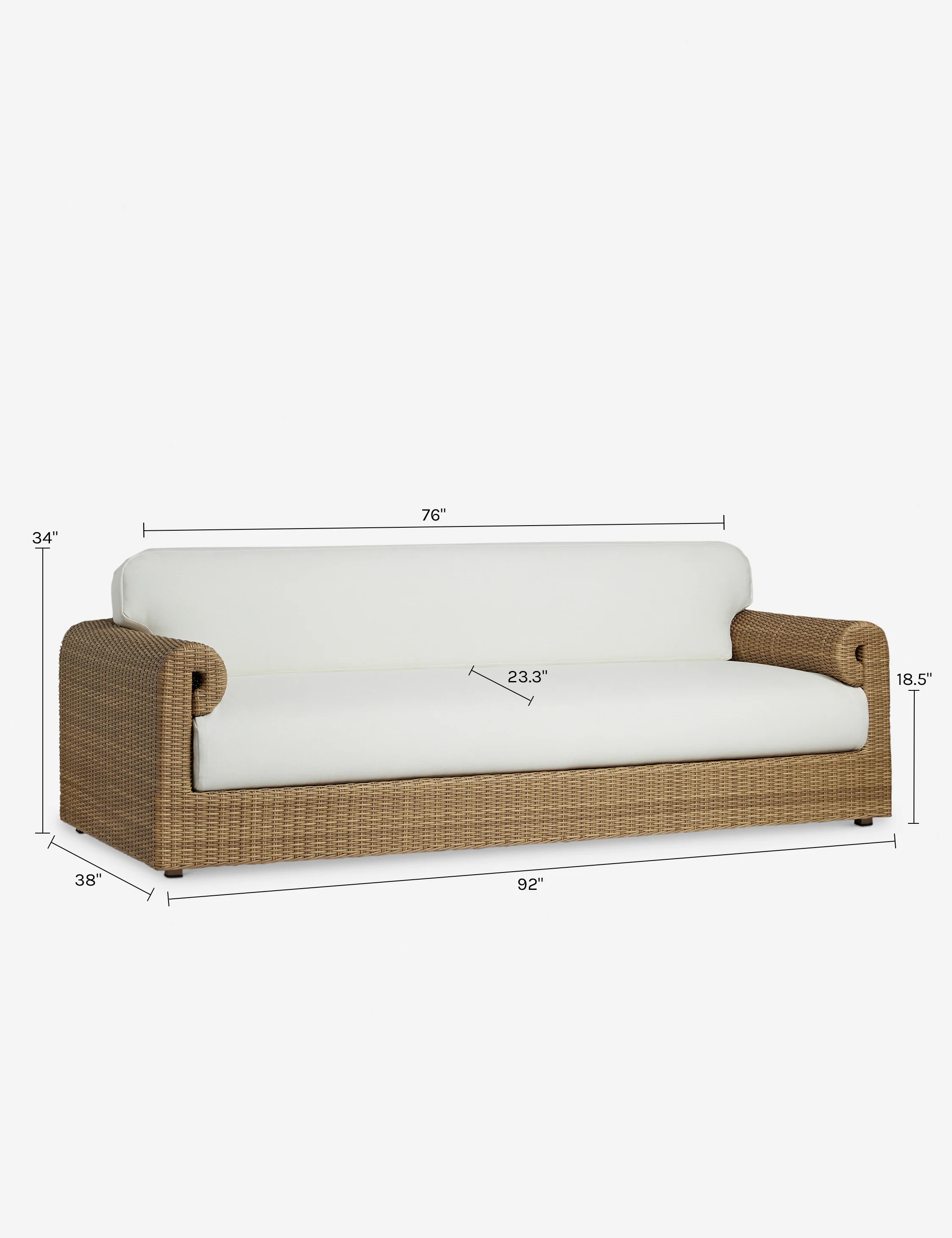 Balla Outdoor Sofa - Image 8