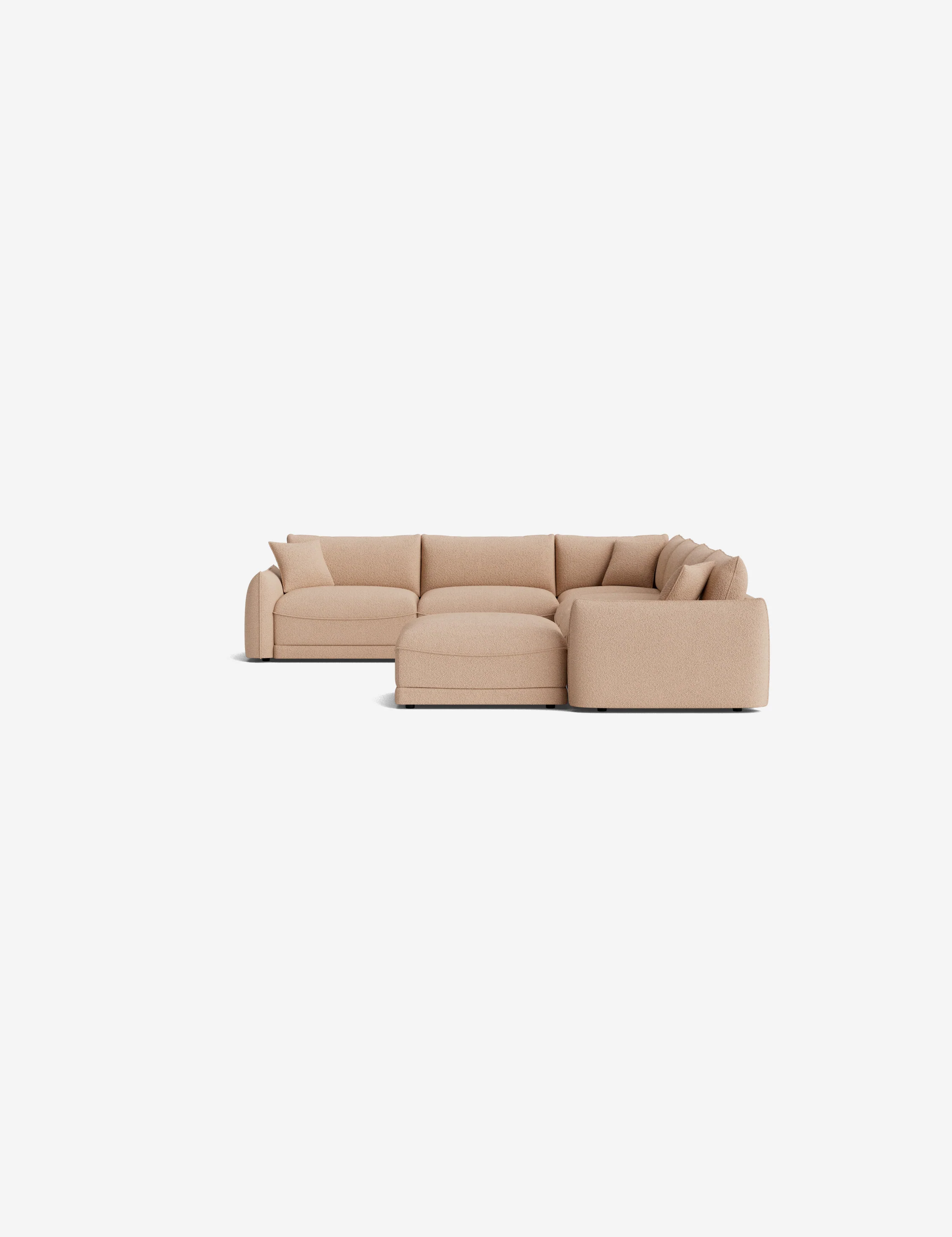 Balmer Modular Corner Sectional Sofa With Ottoman - Image 131