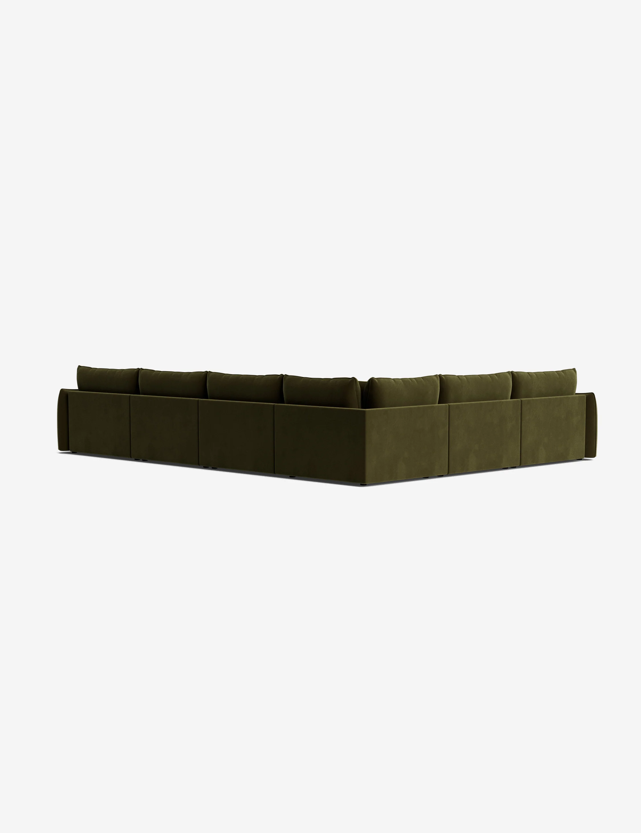 Balmer Modular Corner Sectional Sofa With Ottoman - Image 36