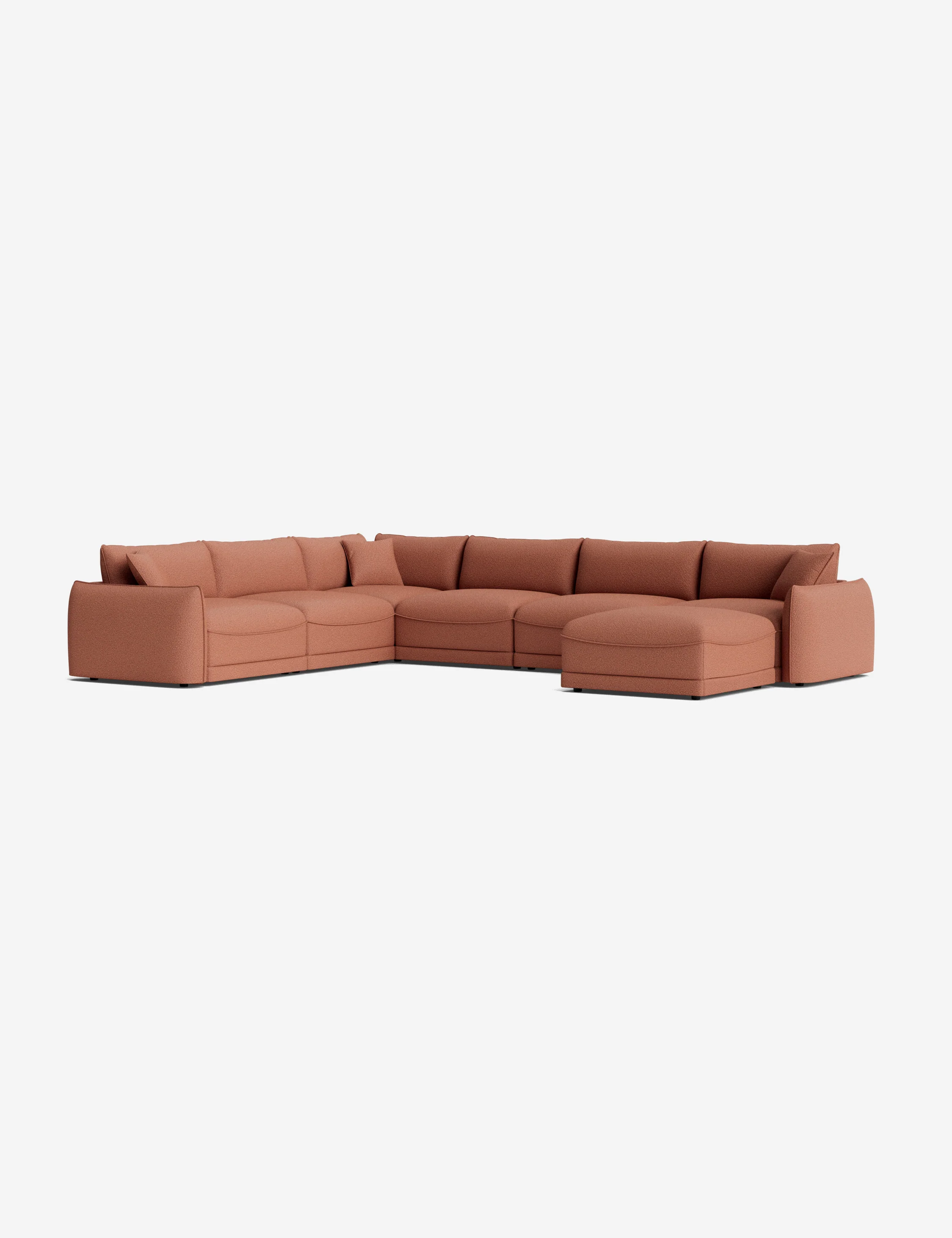 Balmer Modular Corner Sectional Sofa With Ottoman - Image 41