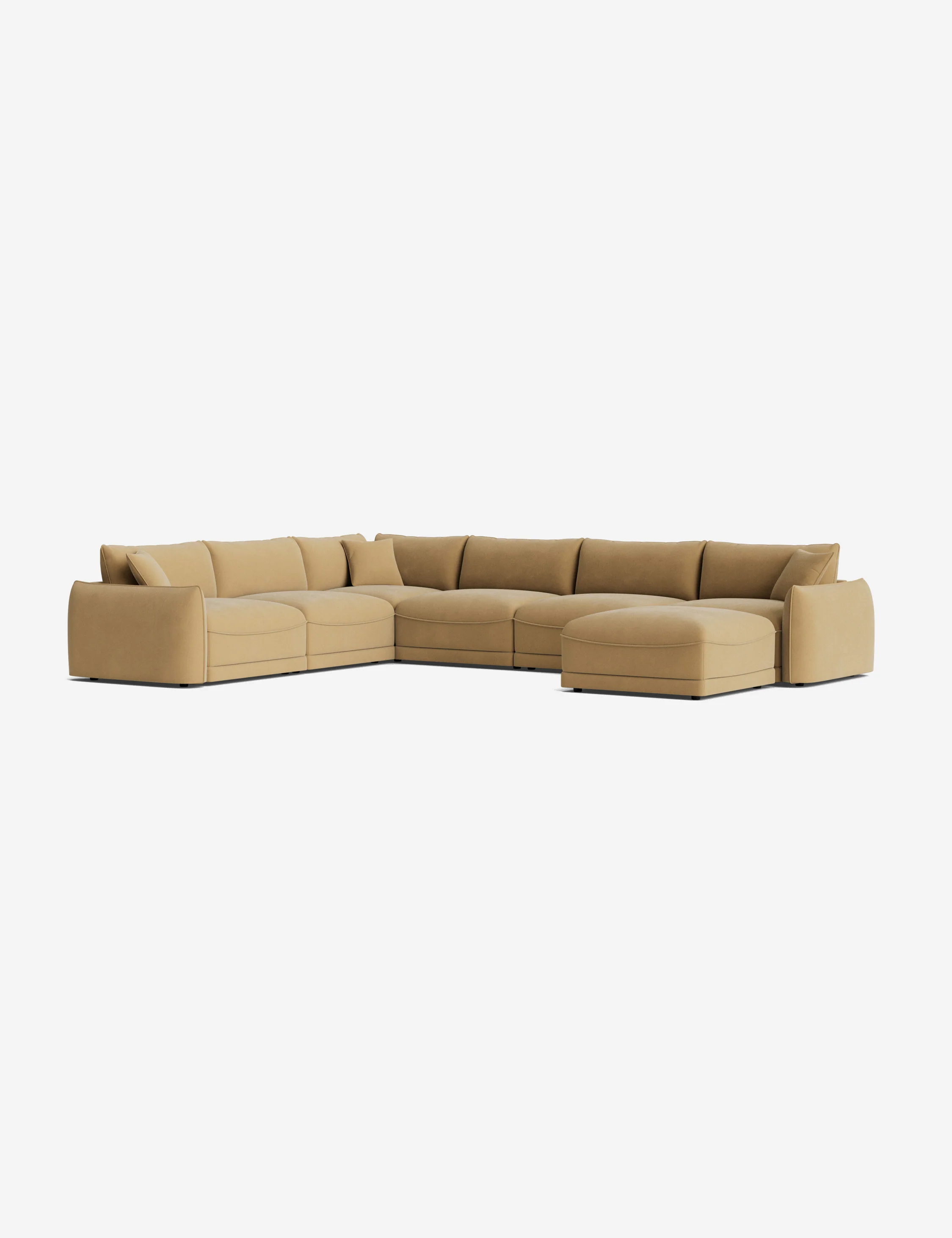 Balmer Modular Corner Sectional Sofa With Ottoman - Image 53