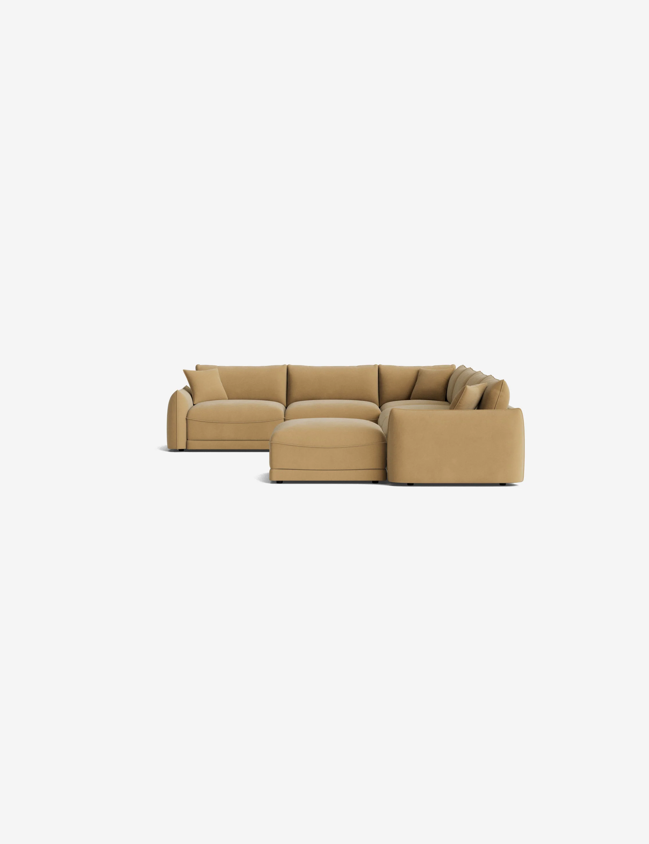 Balmer Modular Corner Sectional Sofa With Ottoman - Image 55