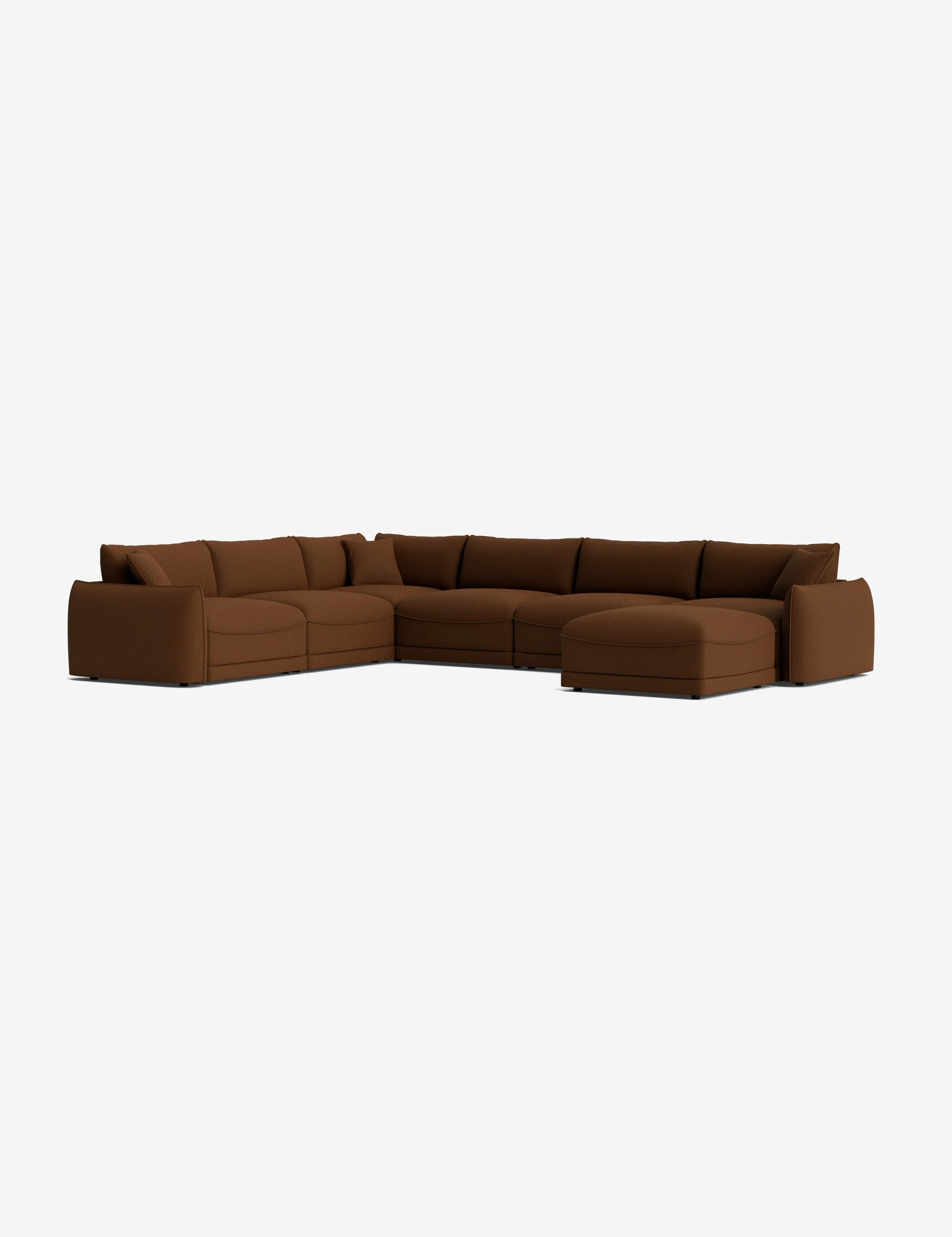 Balmer Modular Corner Sectional Sofa With Ottoman - Image 73