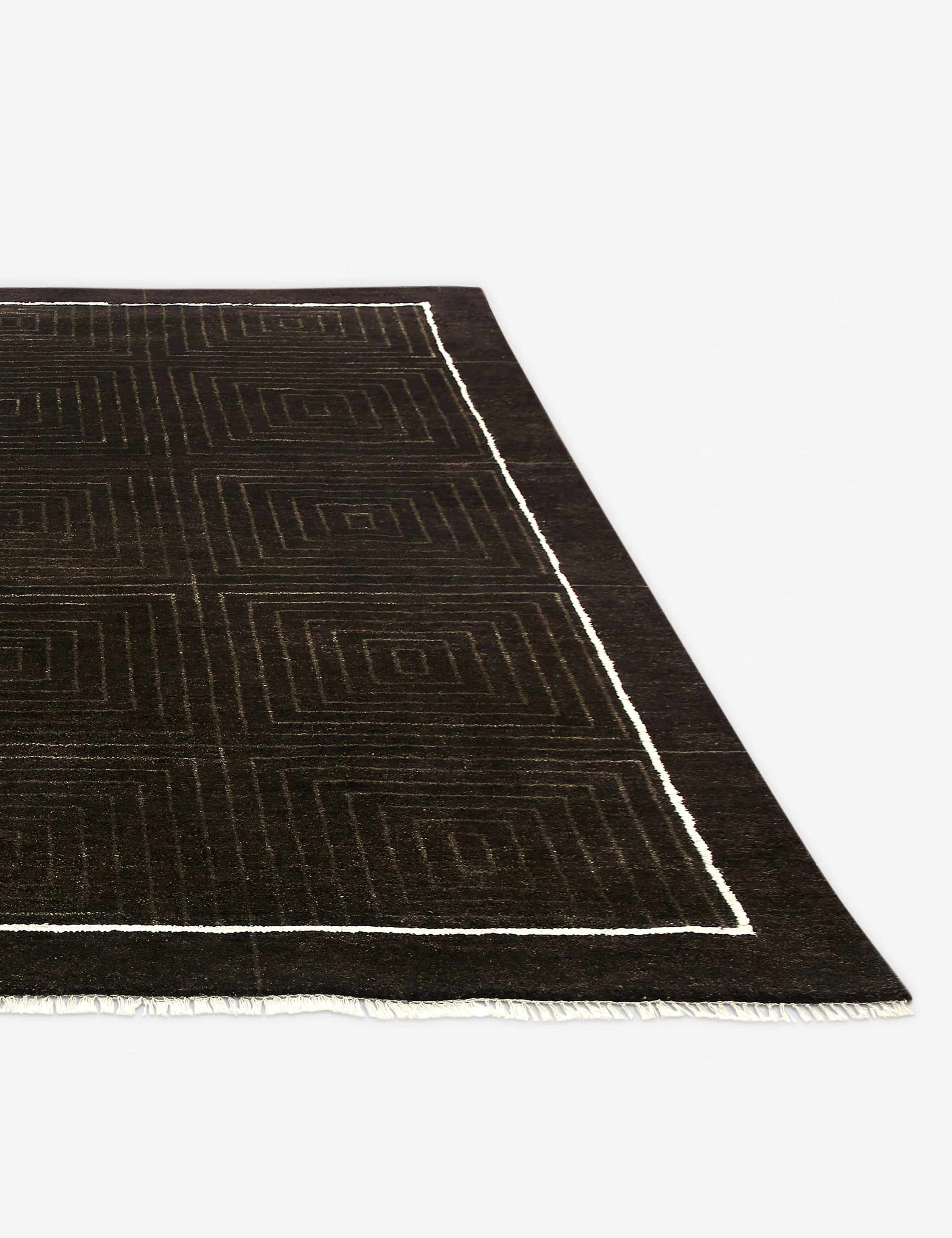 Barcelona Hand-Knotted Wool Rug by Button Atelier x Co.House Designs - Image 2