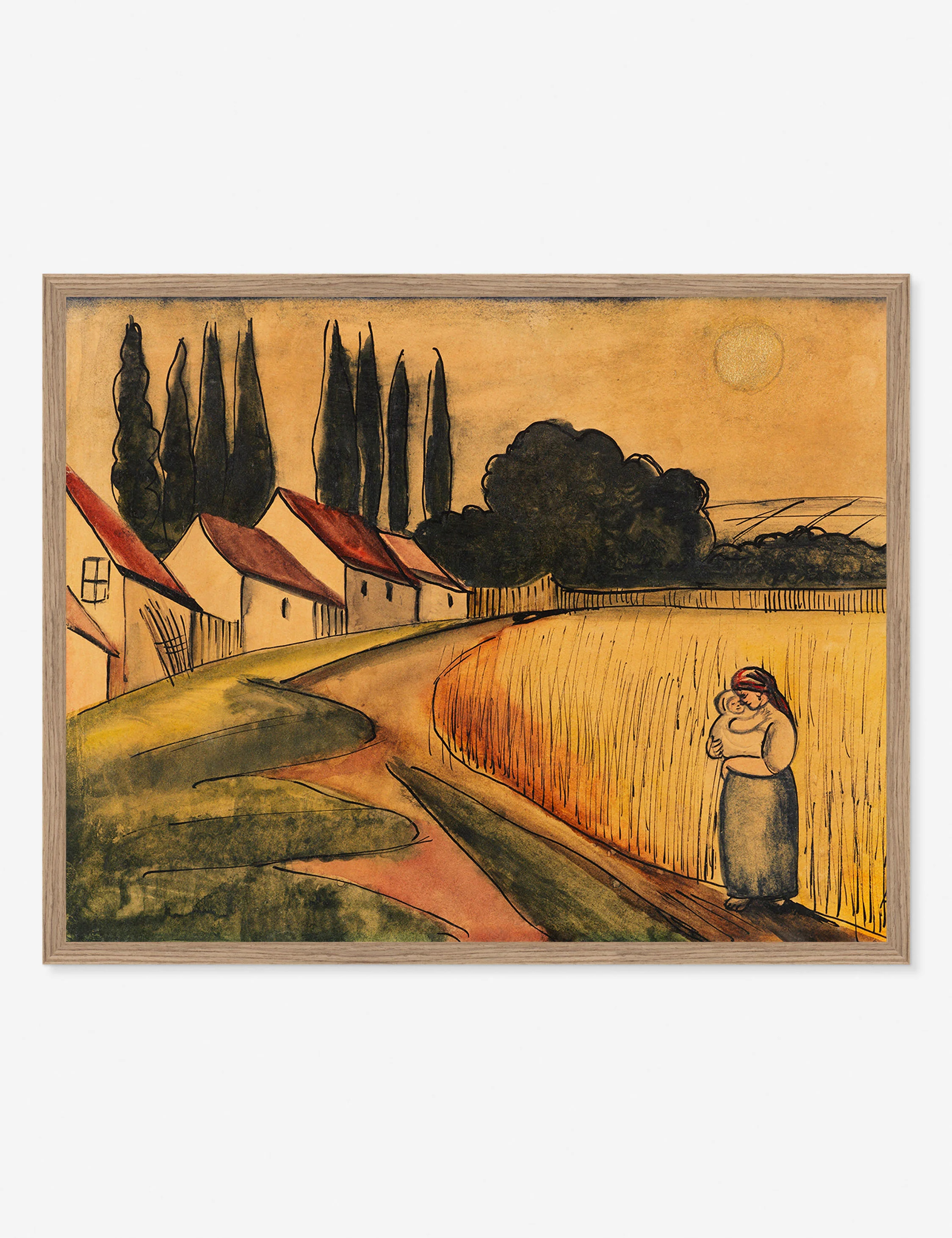 Bäuerin mit Kind (Farmer's Wife with Child) Print by Anita Rée - Image 2