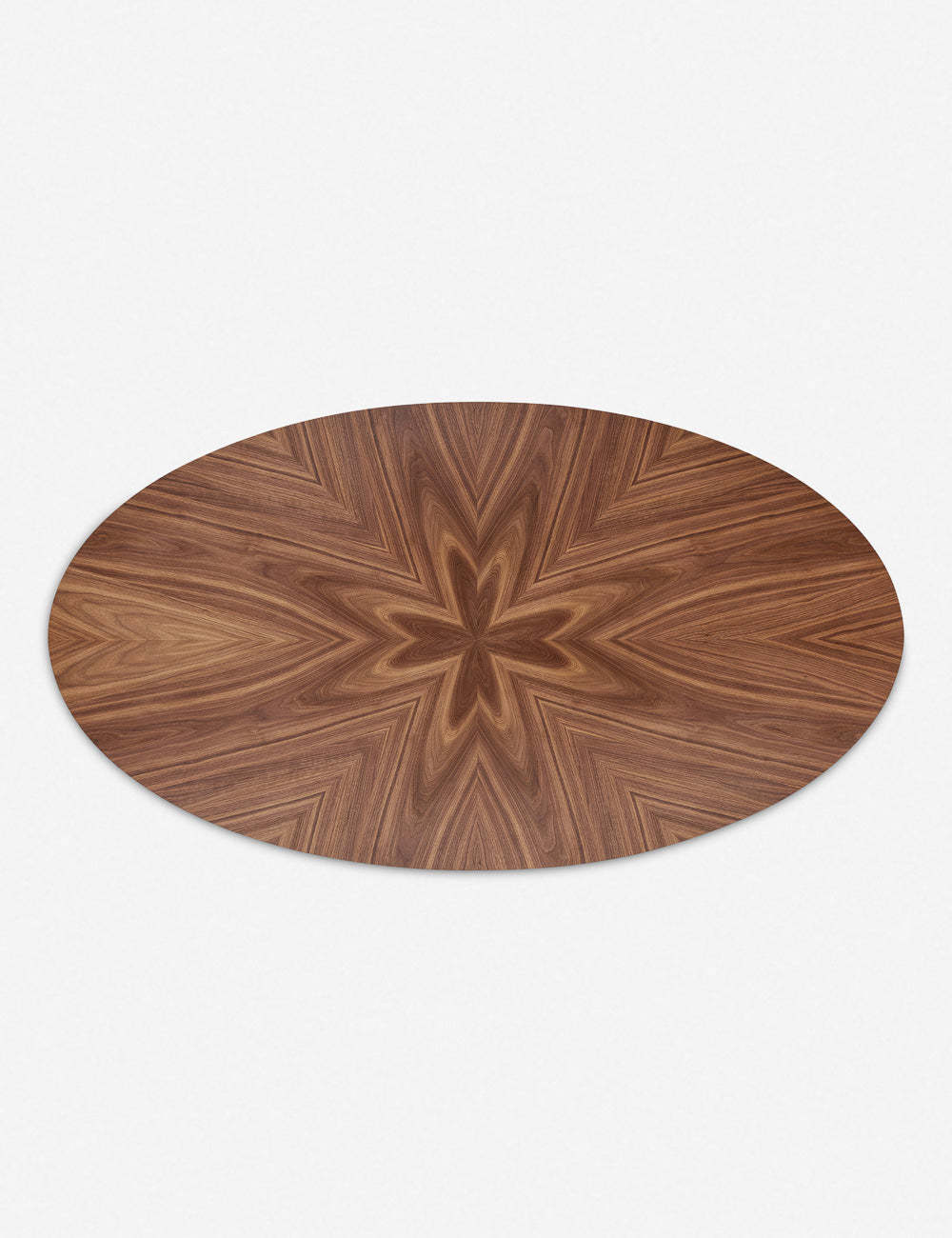 Beth Oval Dining Table, Brown - Image 6