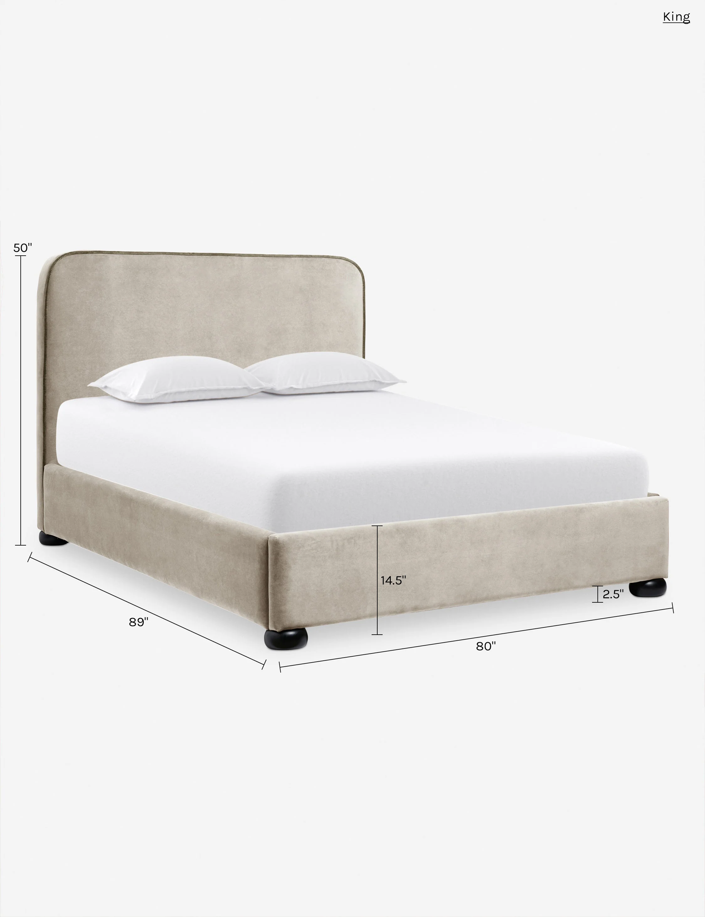 Bishop Platform Bed - Image 47