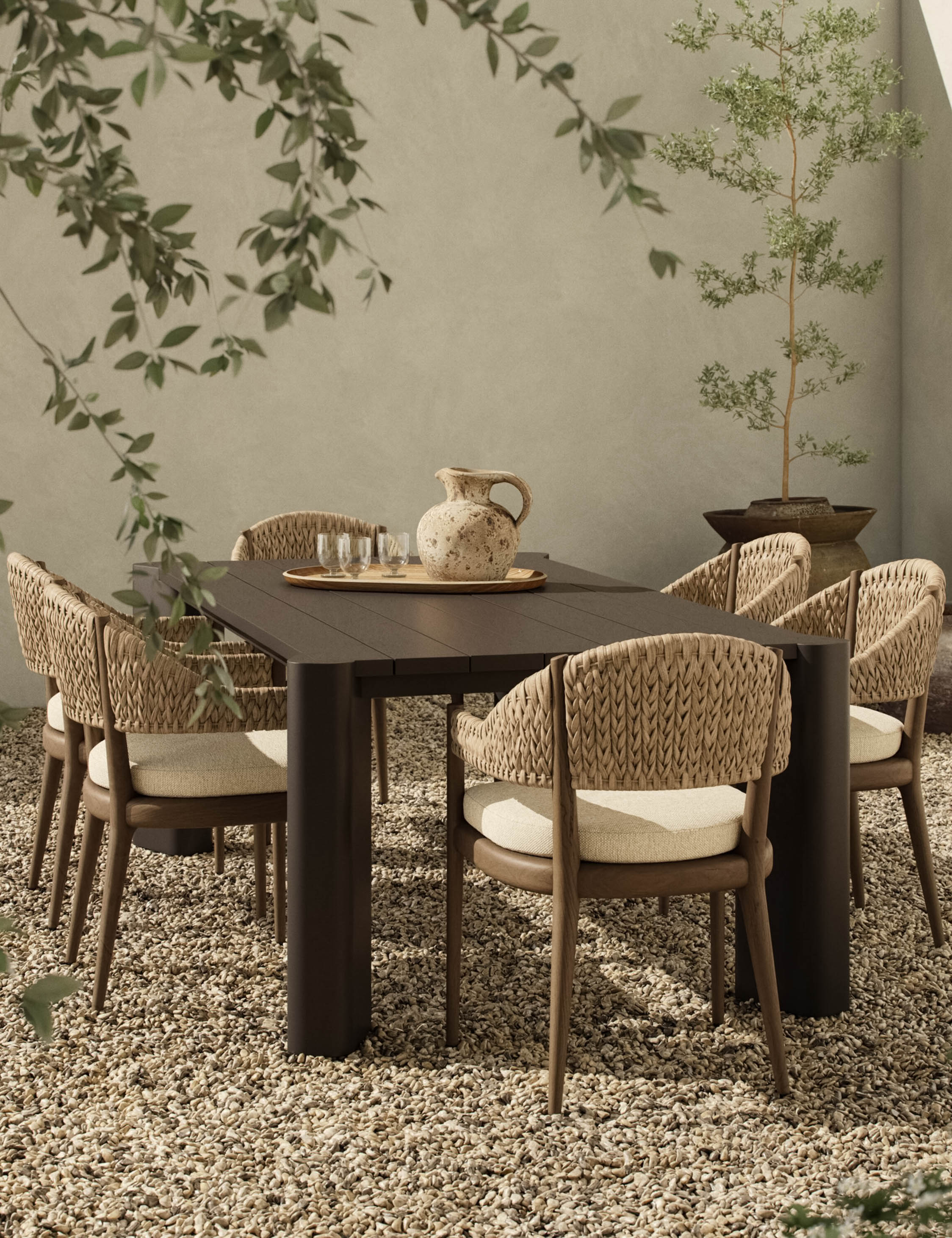 Boone Outdoor Dining Table - Image 16