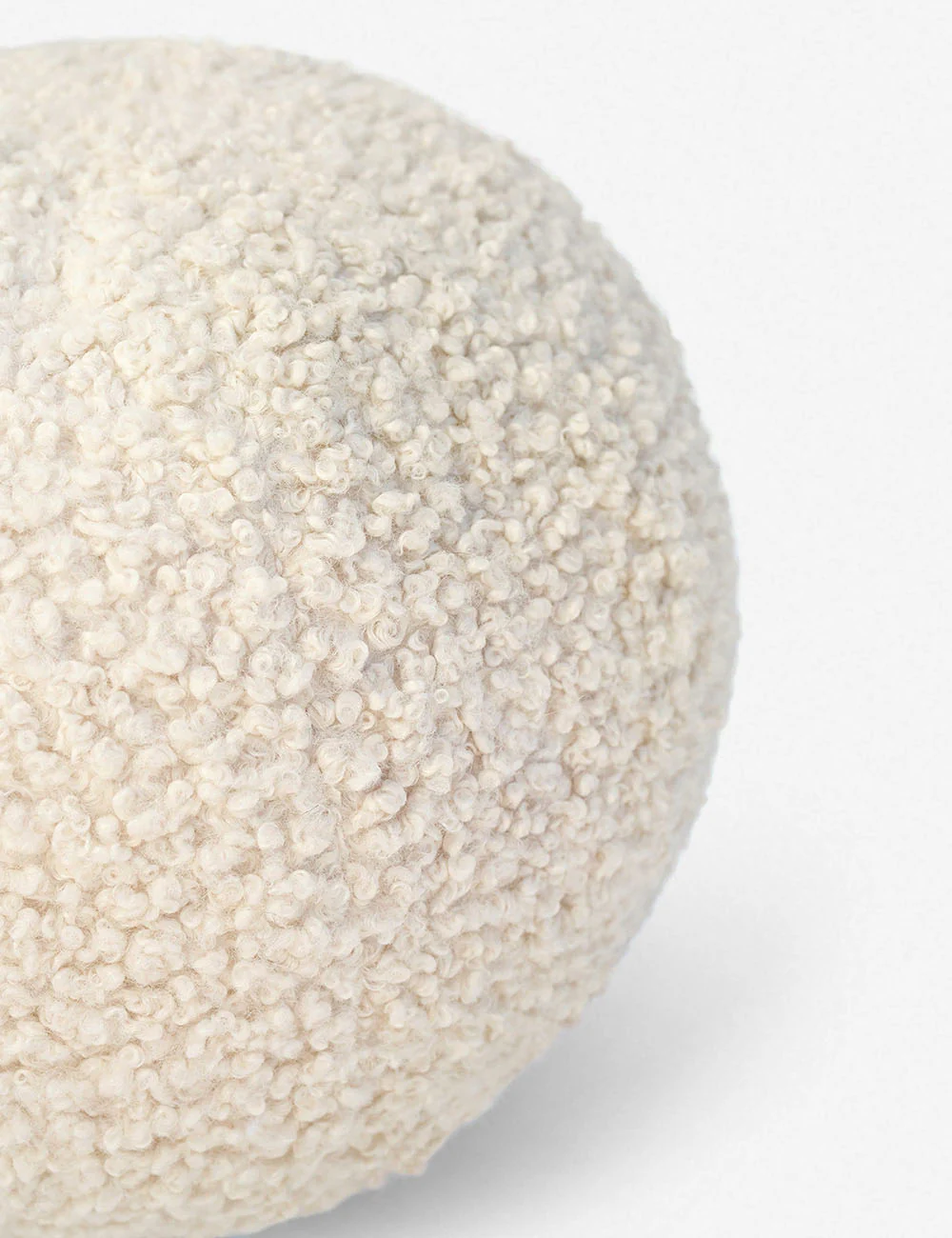 Bouclé Ball Pillow by Sarah Sherman Samuel - Image 11
