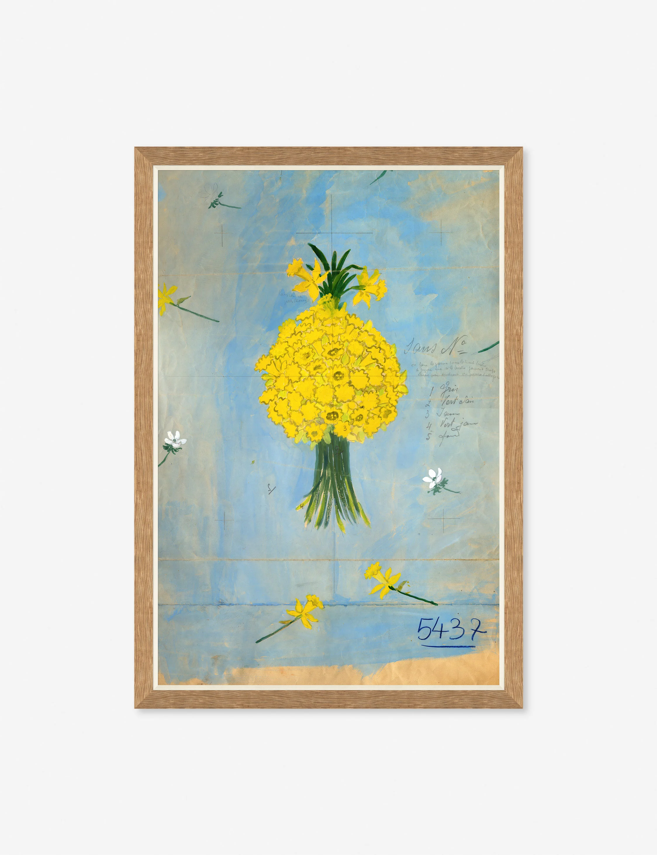 Bouquette de Jonquilles Print by Paule Marrot - Image 2