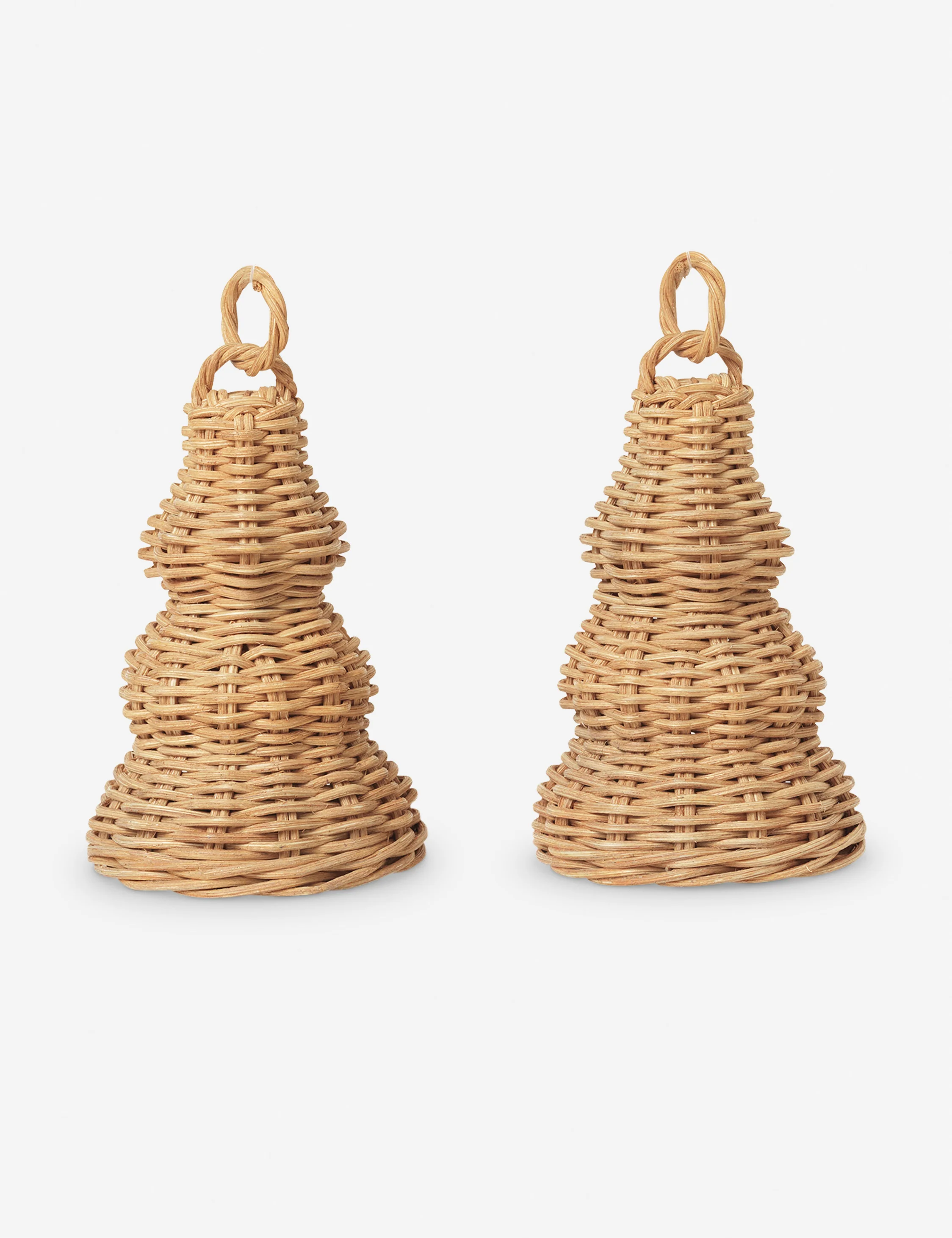 Braided Bell Baubles (Set of 2) by Ferm Living - Image 2