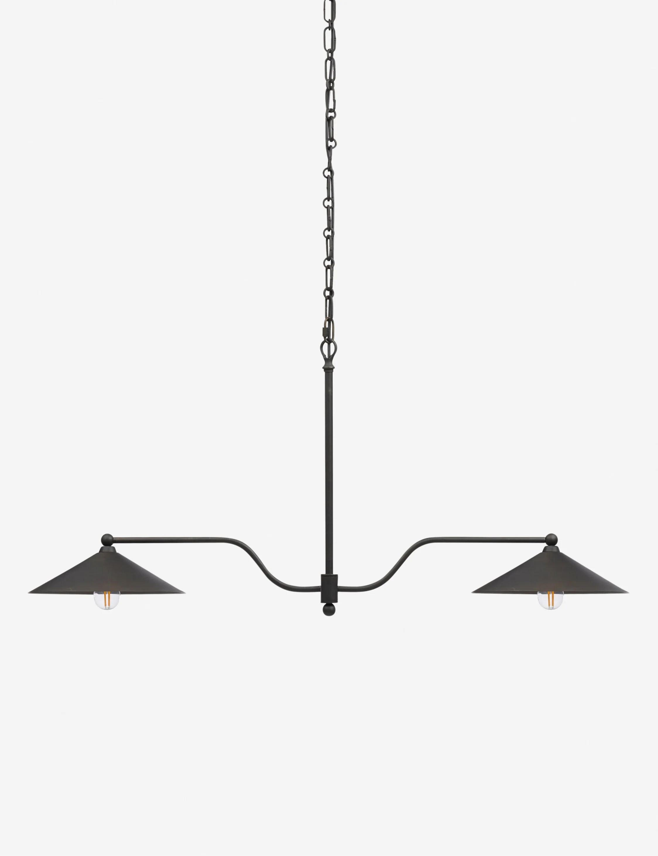 Brecken Linear Chandelier by Amber Lewis x Four Hands - Image 7