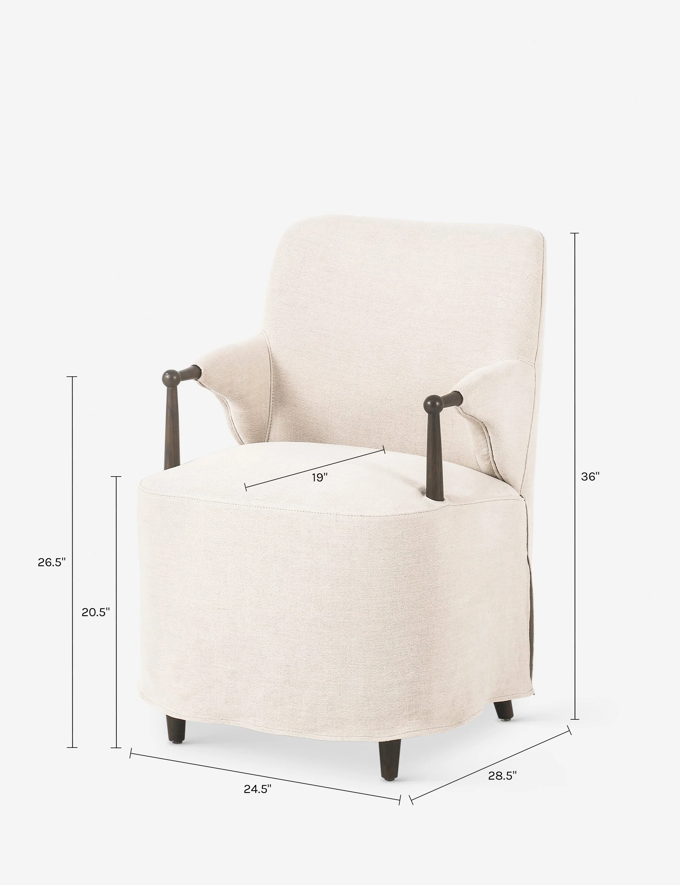 Brently Dining Chair by Amber Lewis x Four Hands - Image 21