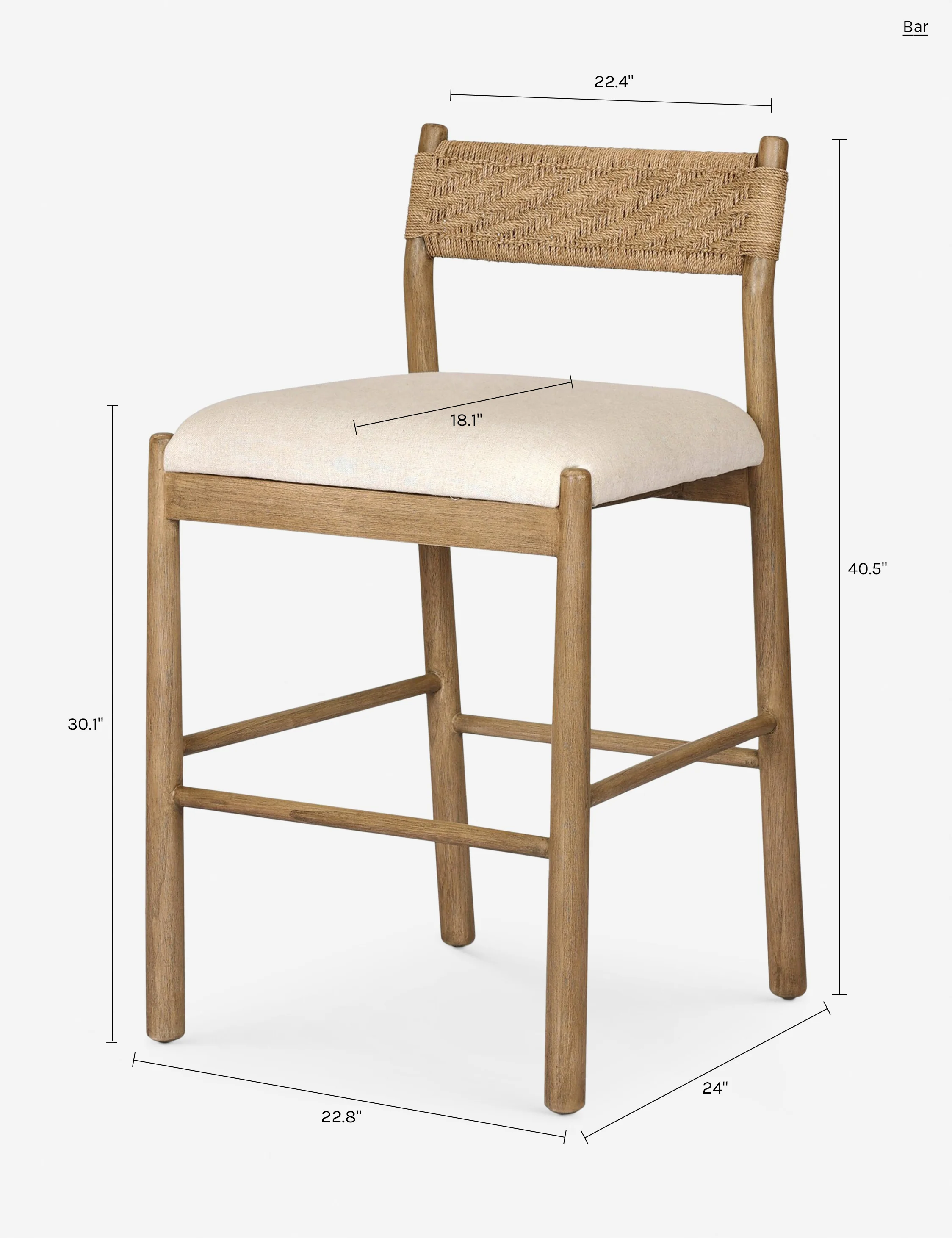 Brighton Bar And Counter Stool - Image 15