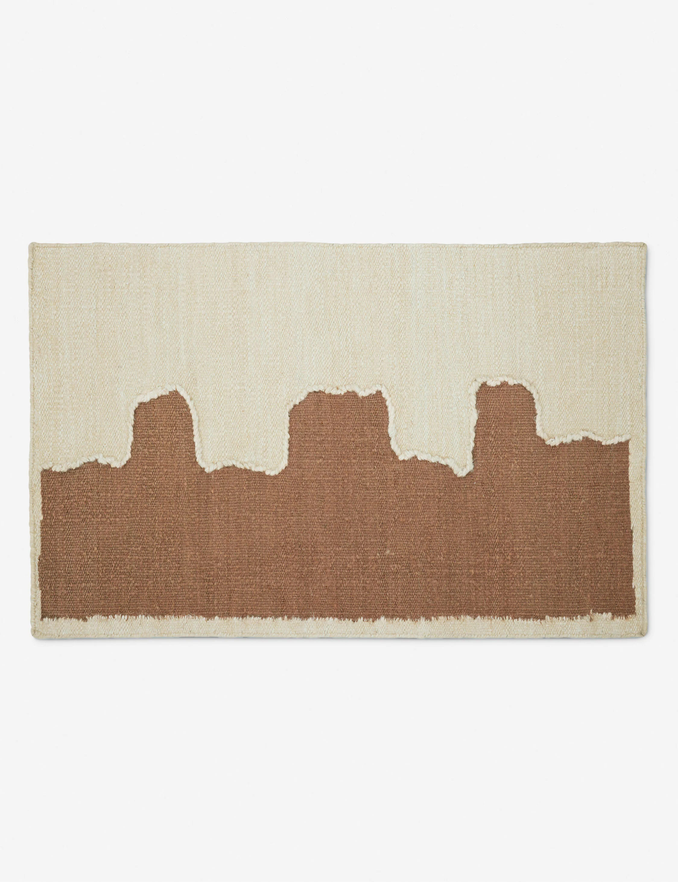 Butte Flatweave Linen Rug by Élan Byrd - Image 4