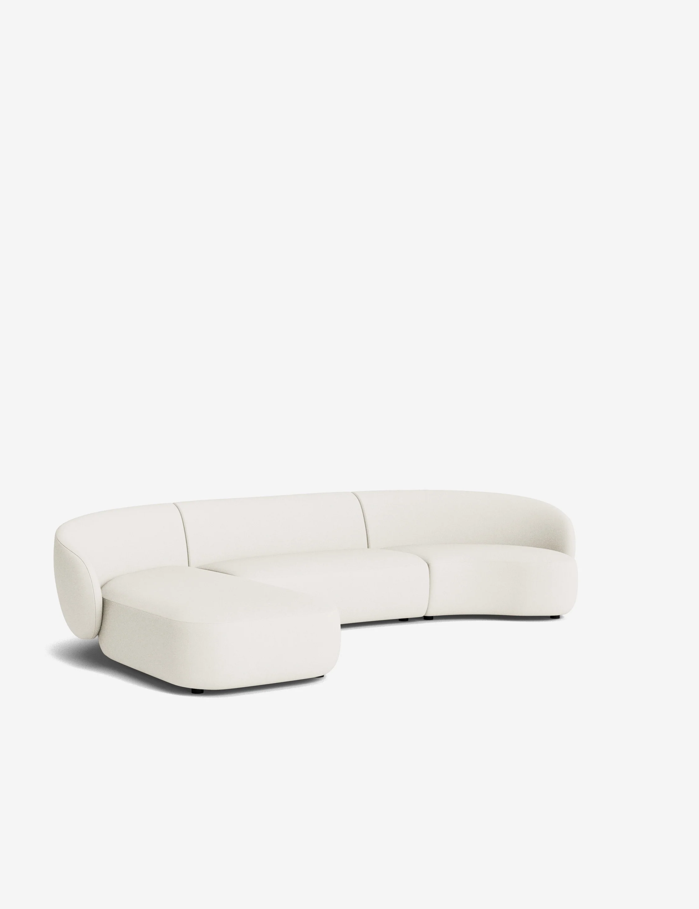 Claret Modular Chaise Sectional Sofa - Image 107