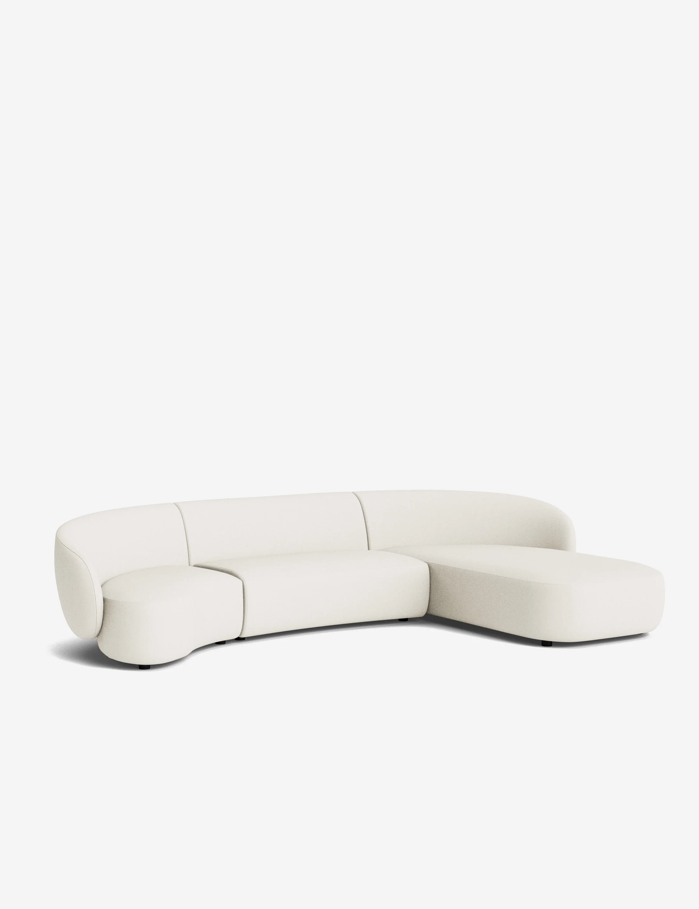 Claret Modular Chaise Sectional Sofa - Image 108