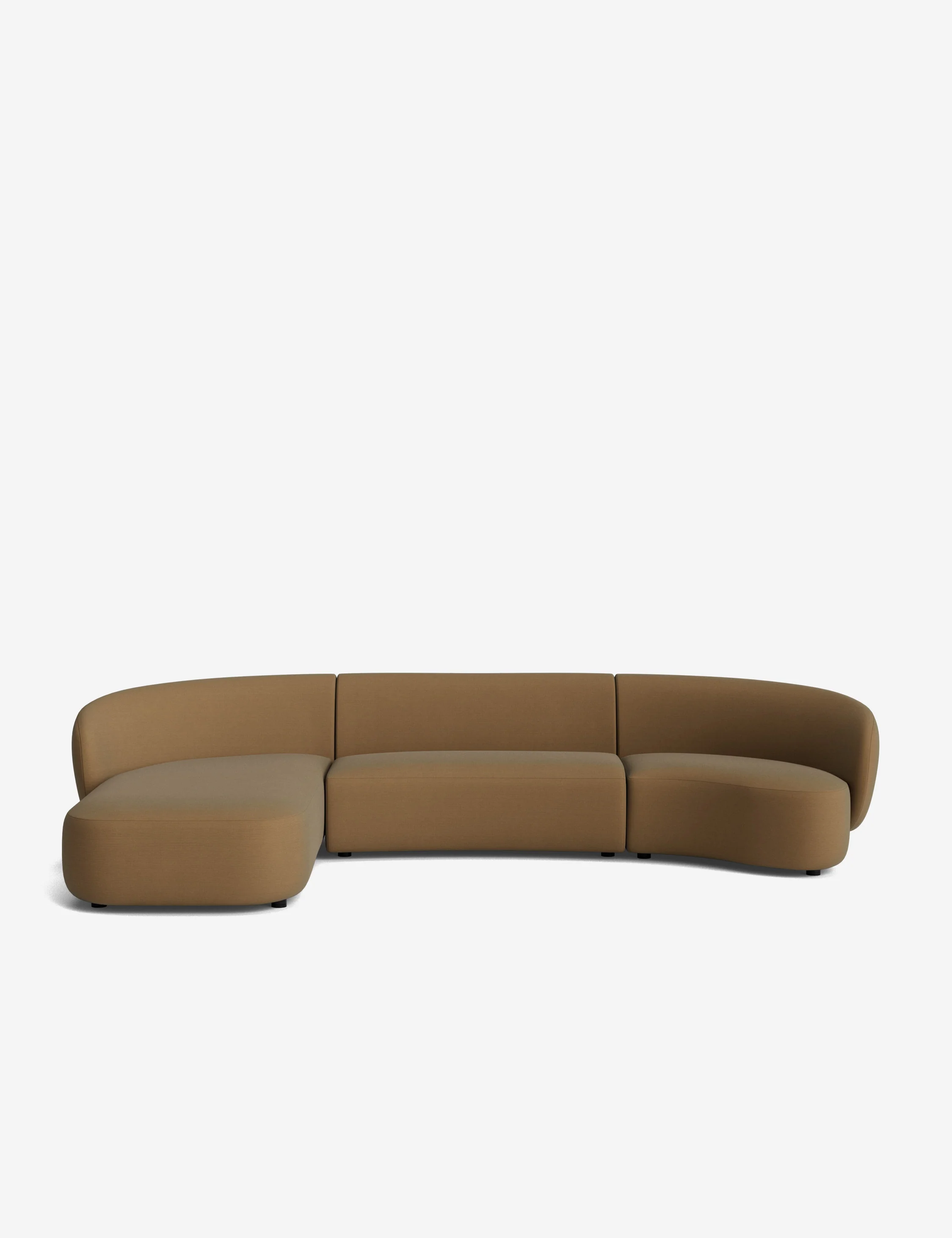 Claret Modular Chaise Sectional Sofa - Image 109