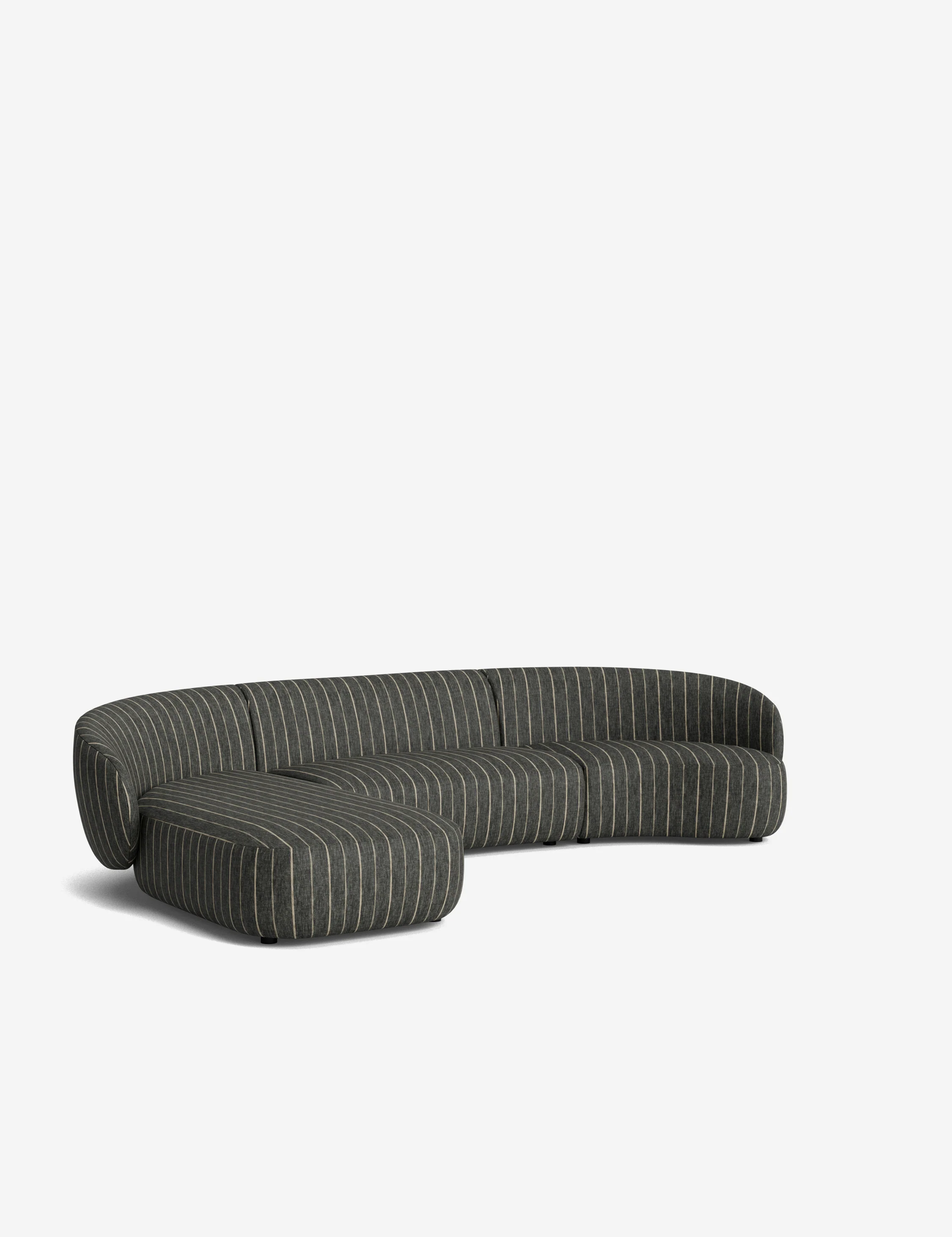 Claret Modular Chaise Sectional Sofa - Image 142