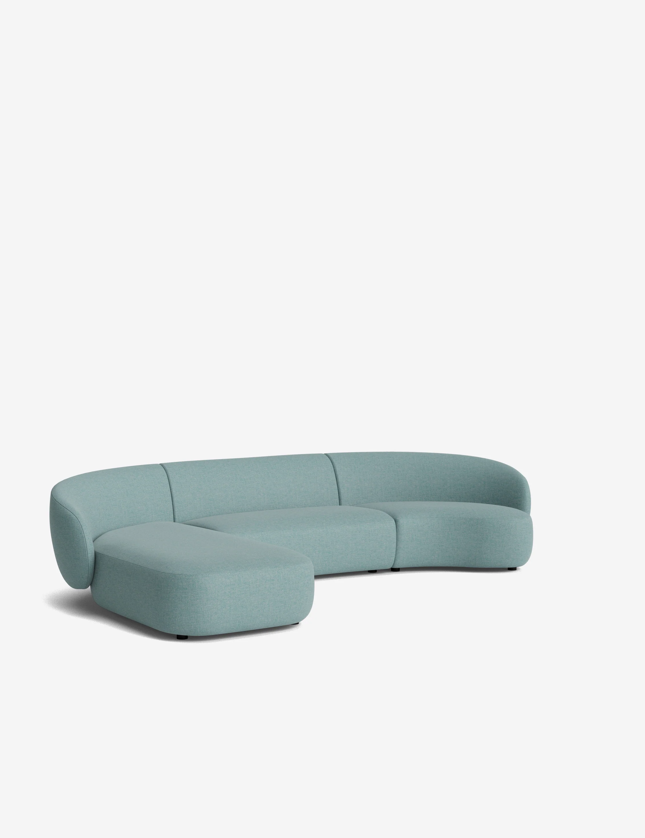 Claret Modular Chaise Sectional Sofa - Image 146