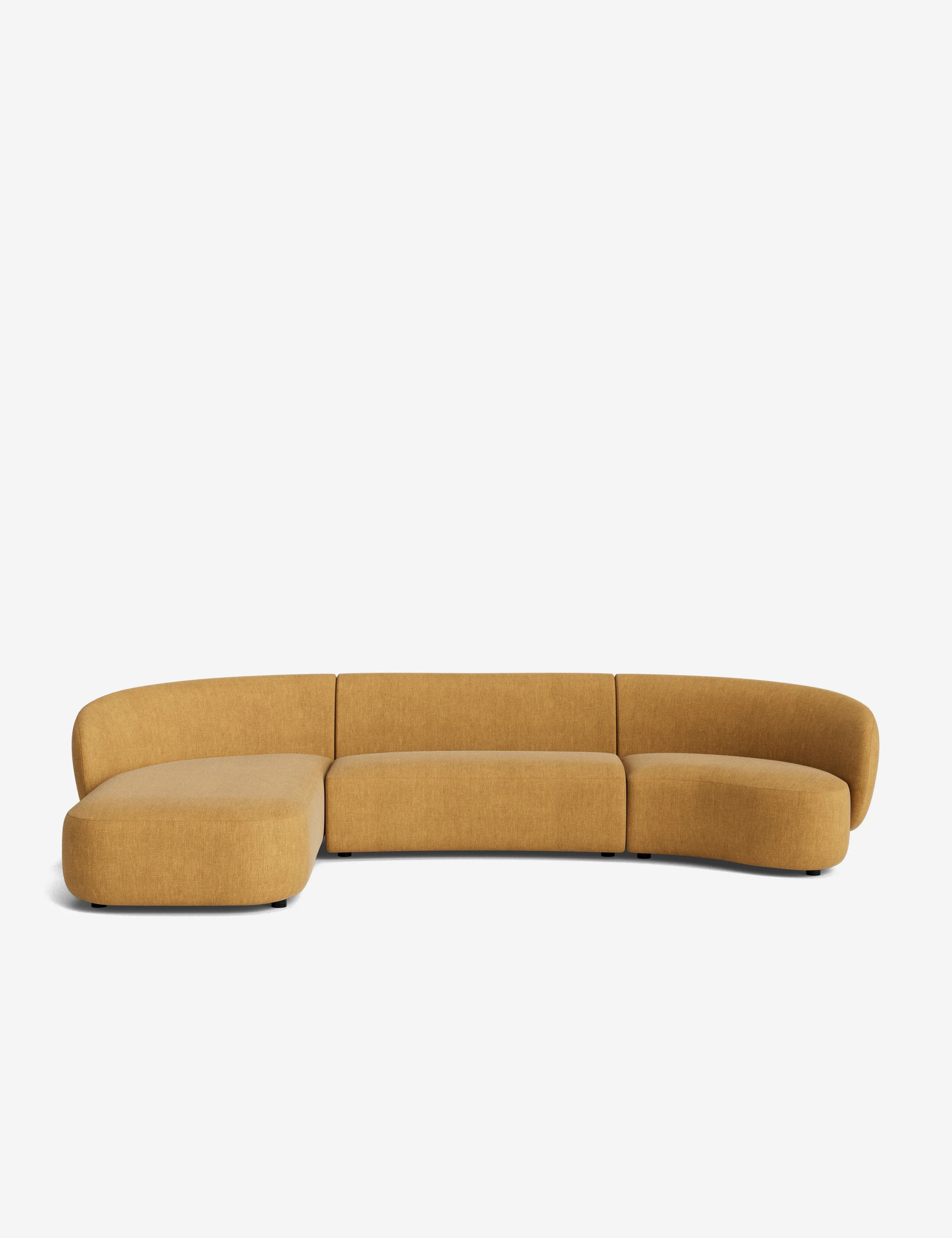 Claret Modular Chaise Sectional Sofa - Image 157
