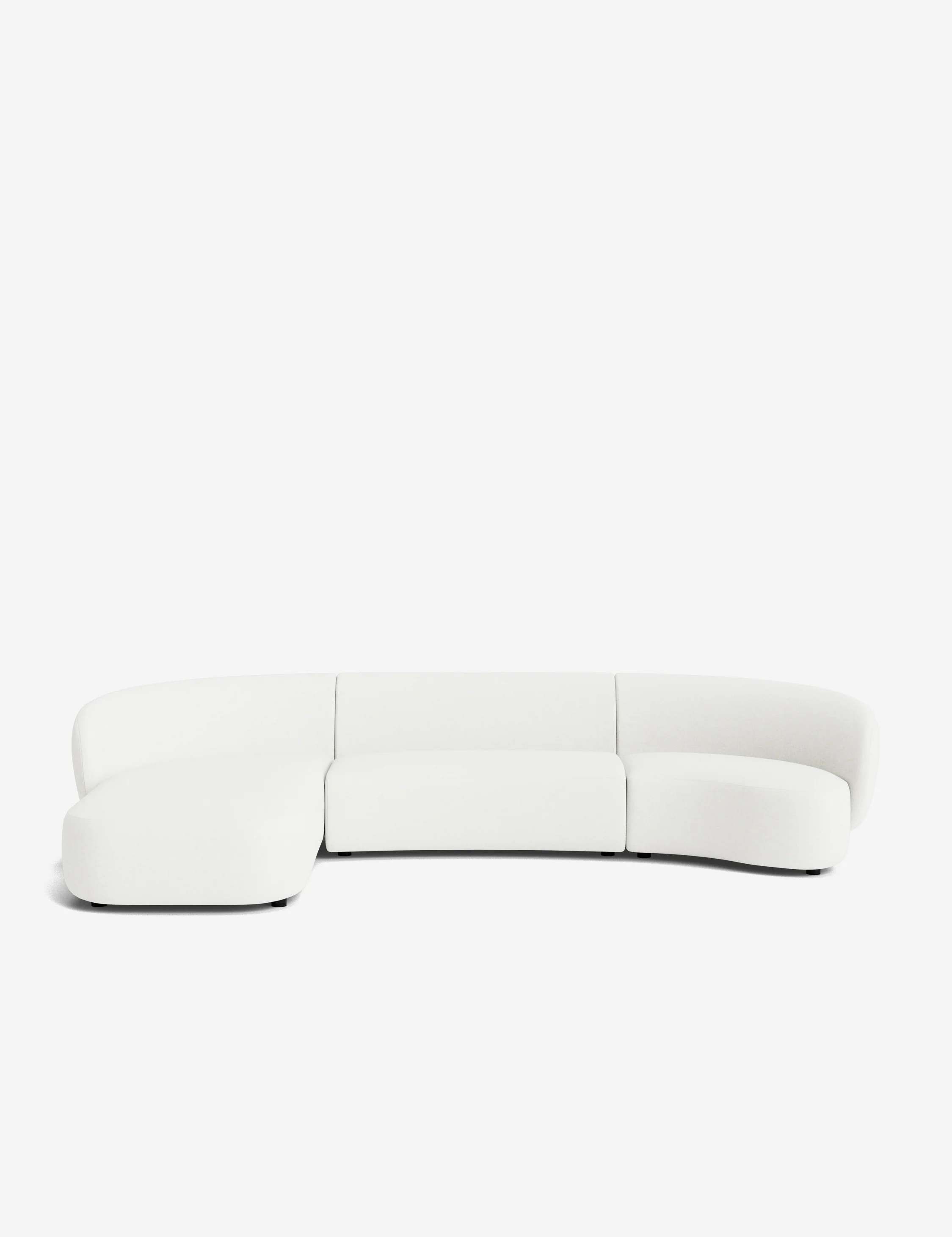 Claret Modular Chaise Sectional Sofa - Image 159