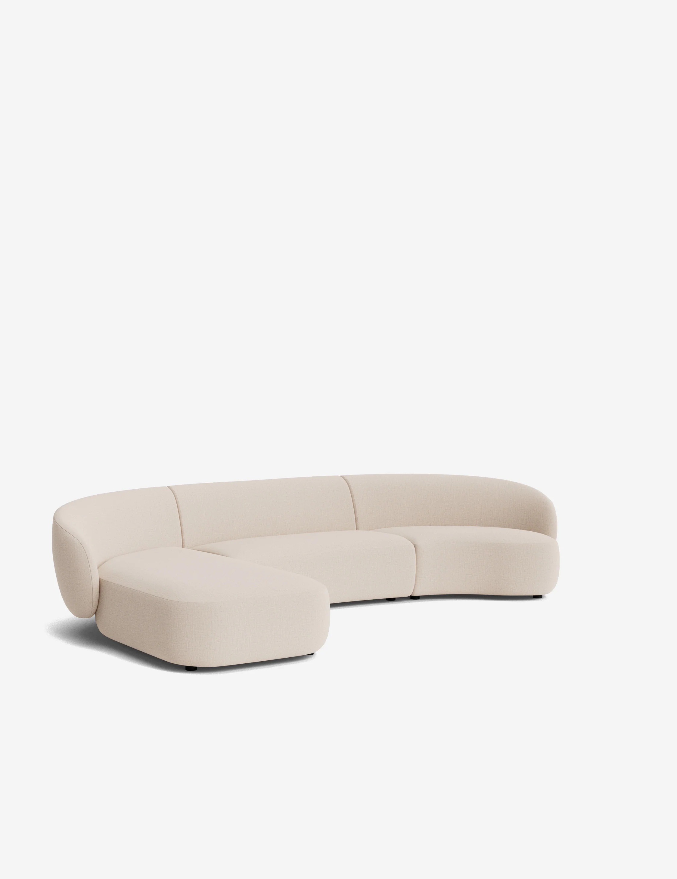 Claret Modular Chaise Sectional Sofa - Image 164