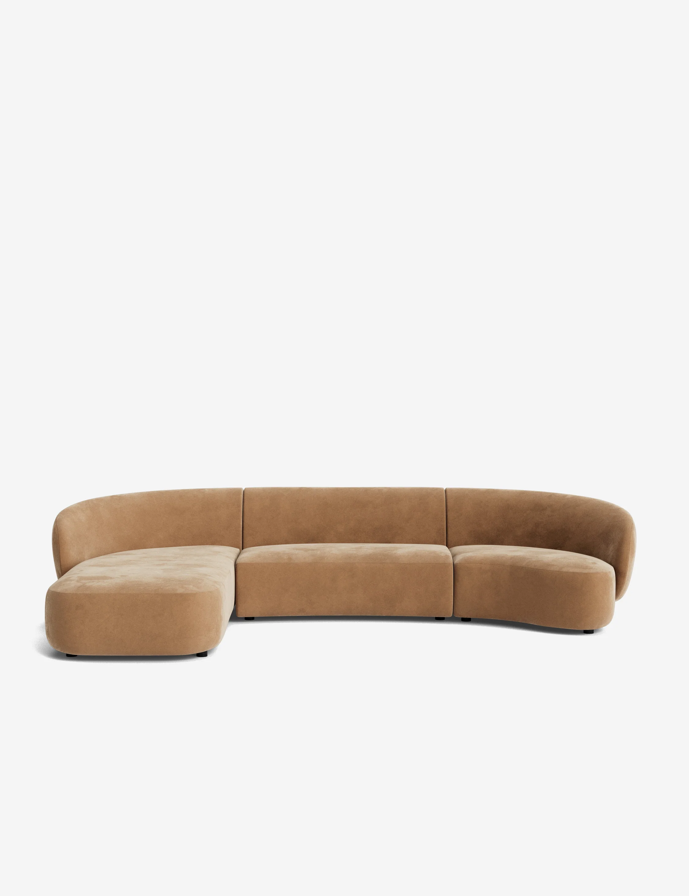 Claret Modular Chaise Sectional Sofa - Image 17