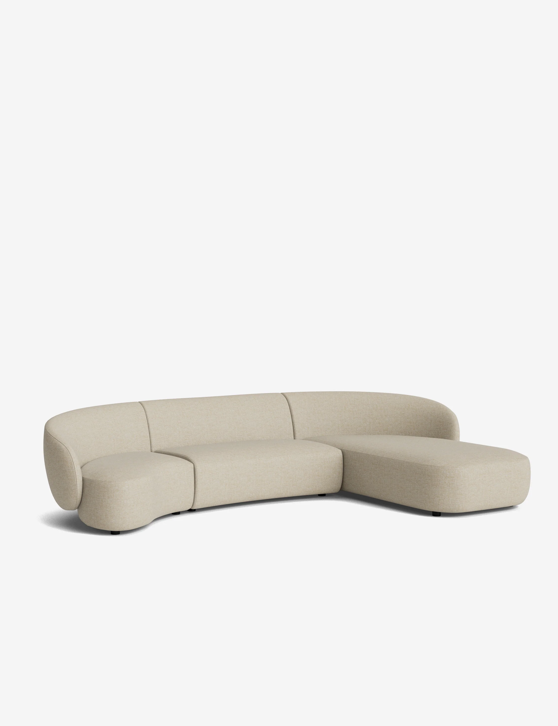 Claret Modular Chaise Sectional Sofa - Image 184