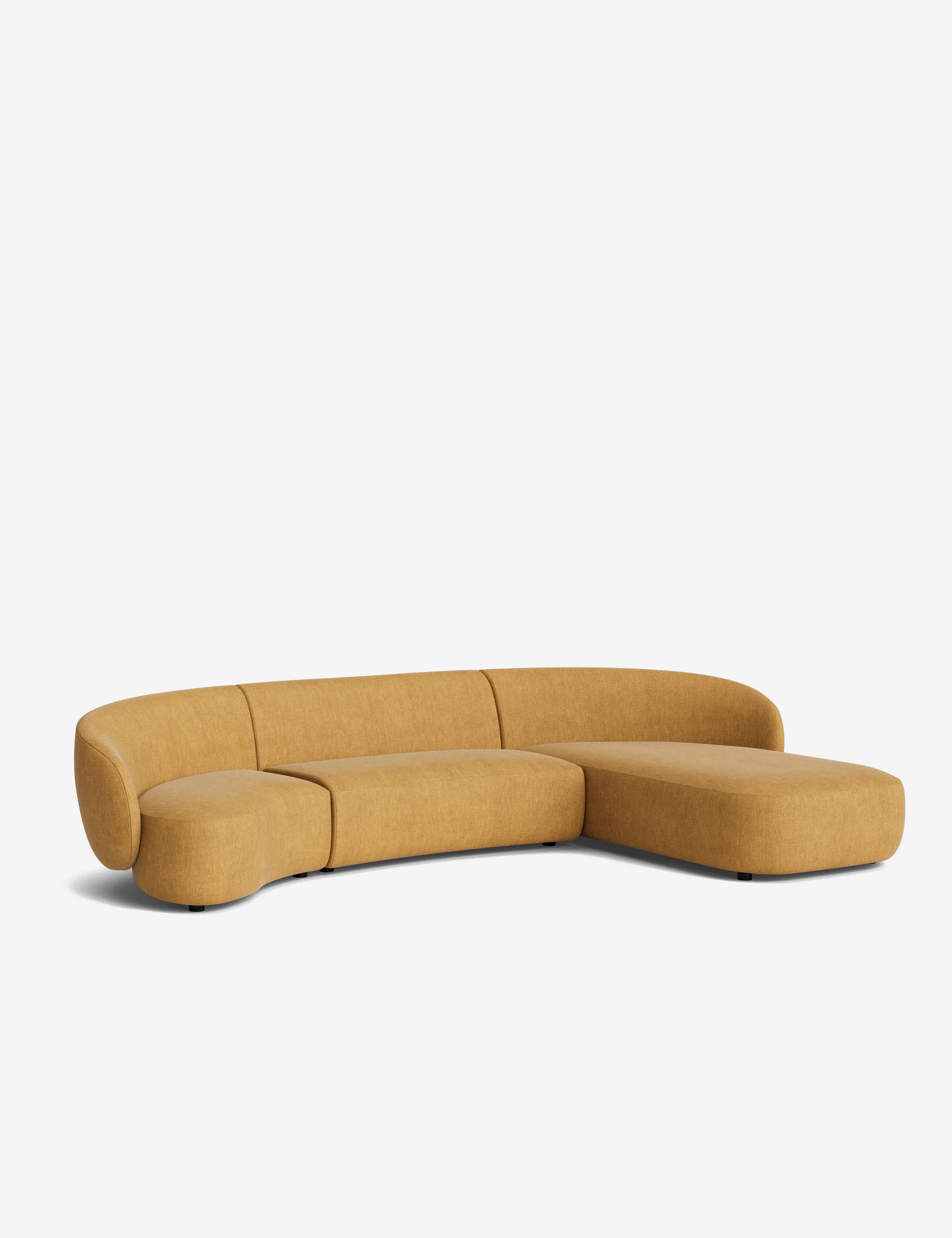 Claret Modular Chaise Sectional Sofa - Image 208