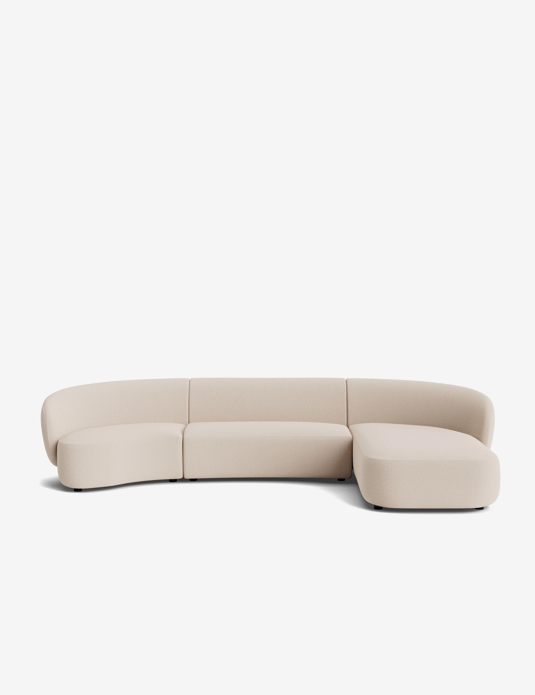 Claret Modular Chaise Sectional Sofa - Image 213