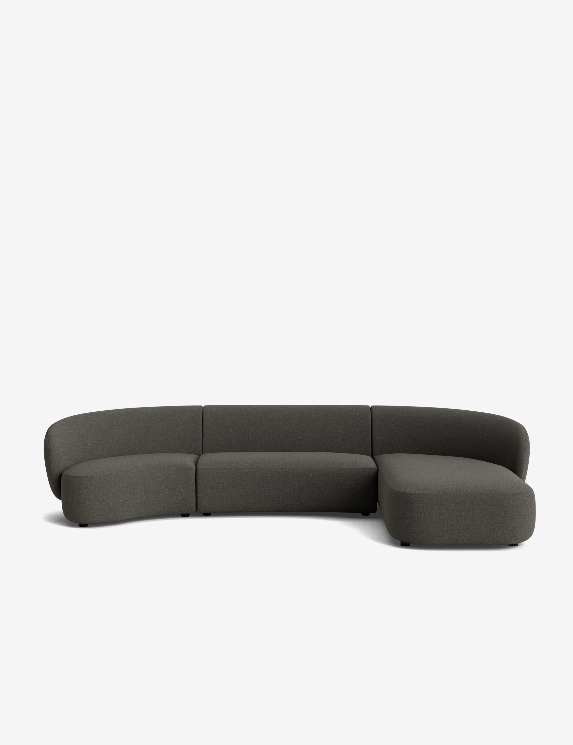 Claret Modular Chaise Sectional Sofa - Image 22