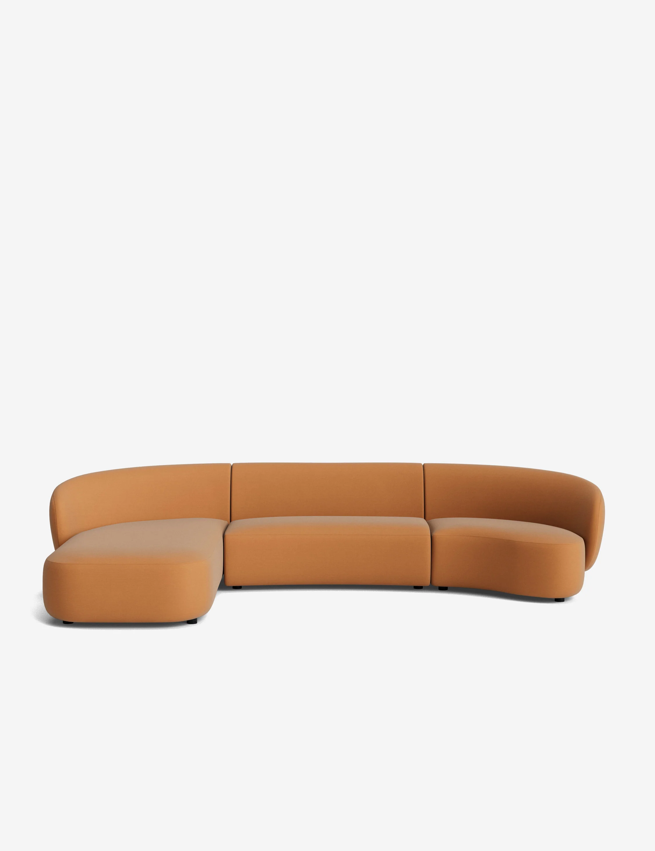 Claret Modular Chaise Sectional Sofa - Image 221