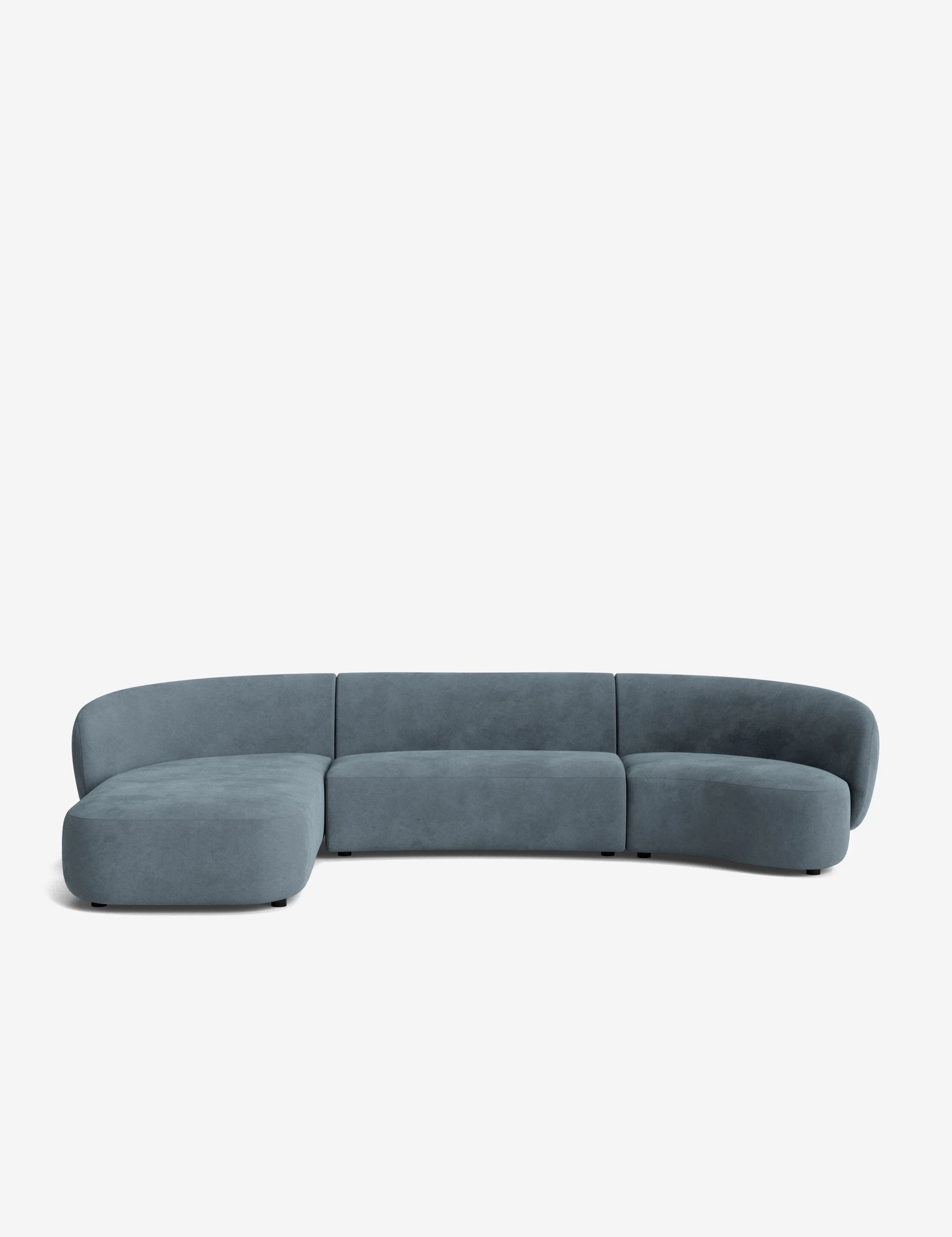 Claret Modular Chaise Sectional Sofa - Image 26