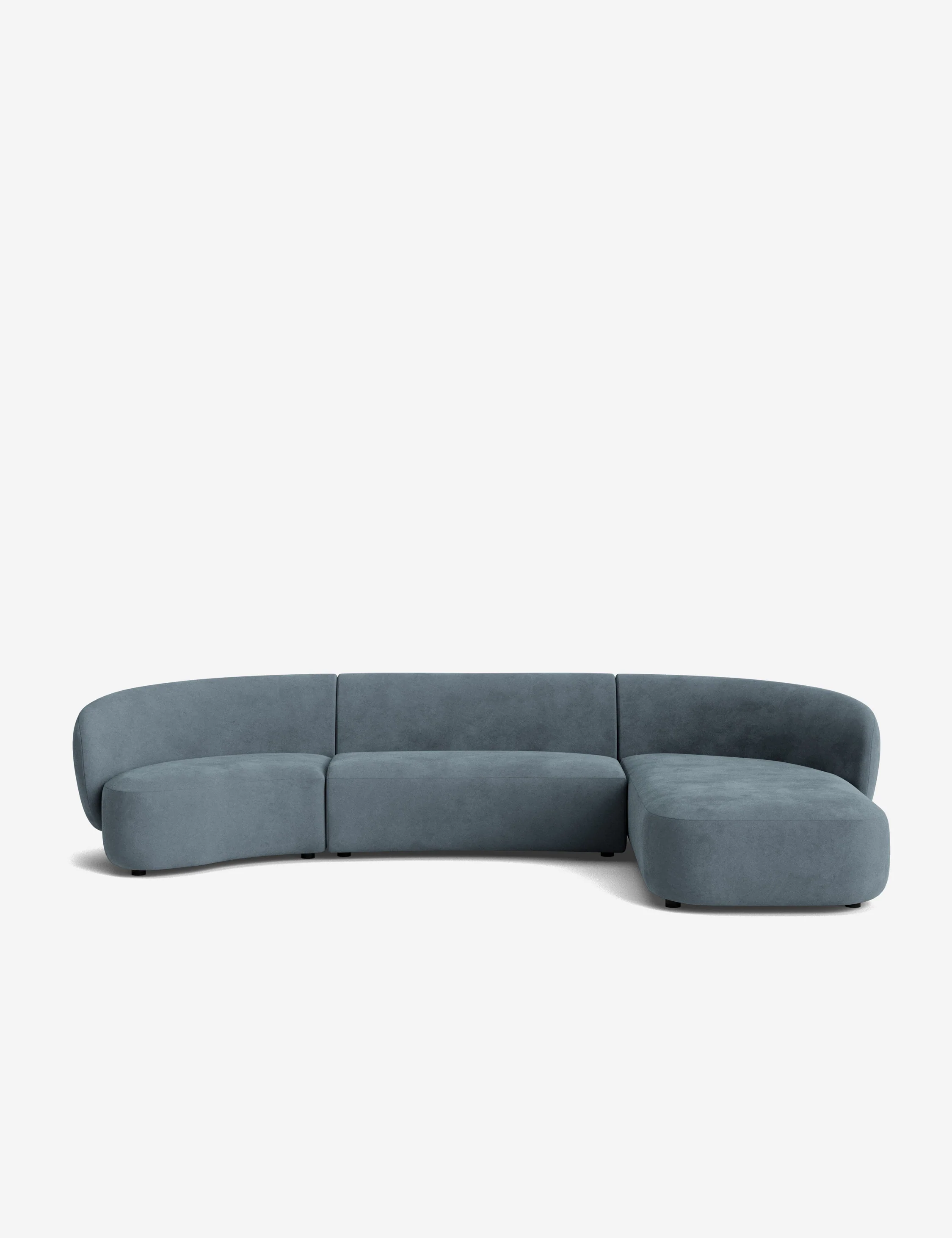 Claret Modular Chaise Sectional Sofa - Image 27