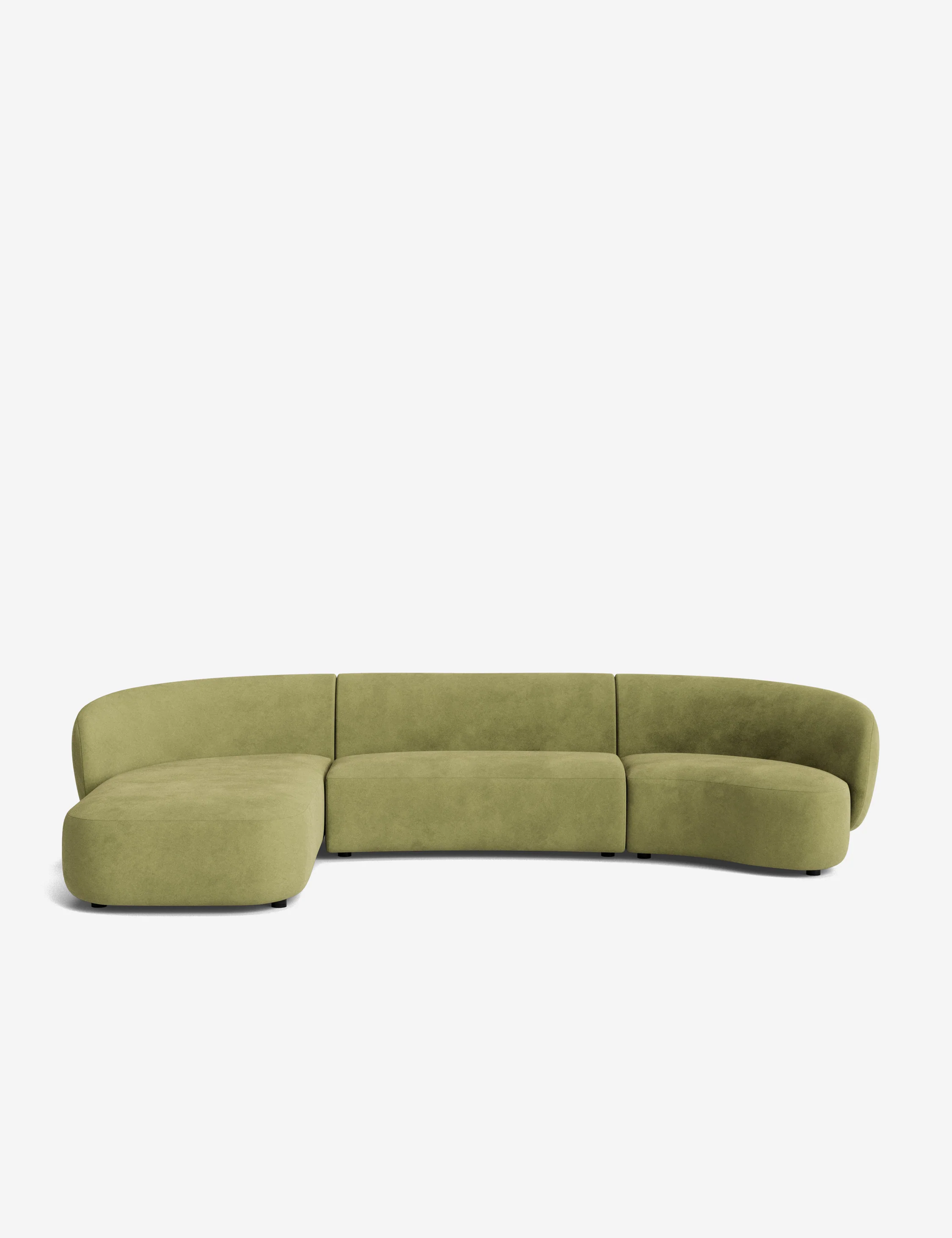 Claret Modular Chaise Sectional Sofa - Image 38