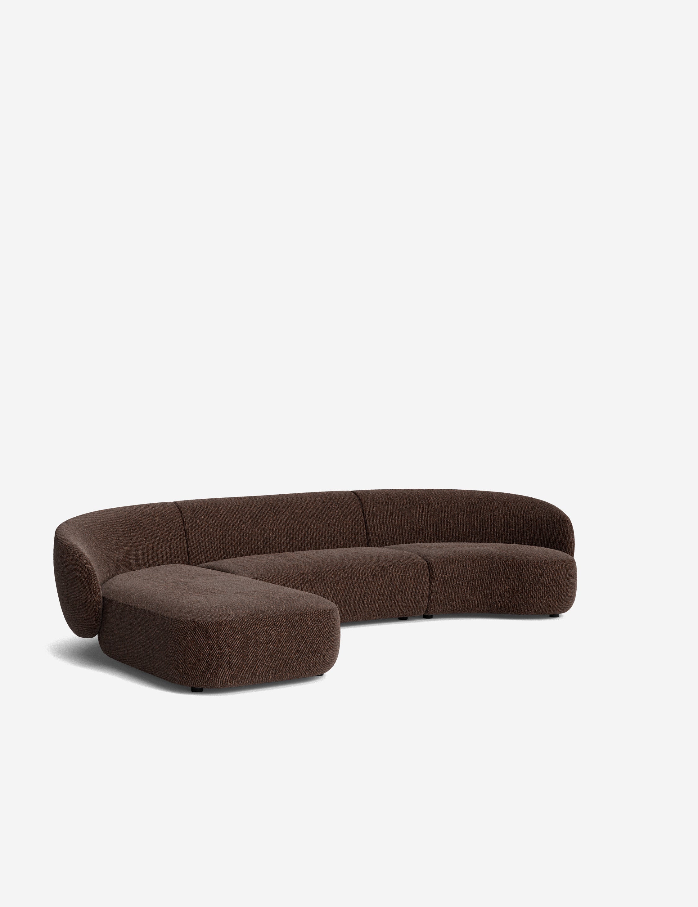 Claret Modular Chaise Sectional Sofa - Image 47