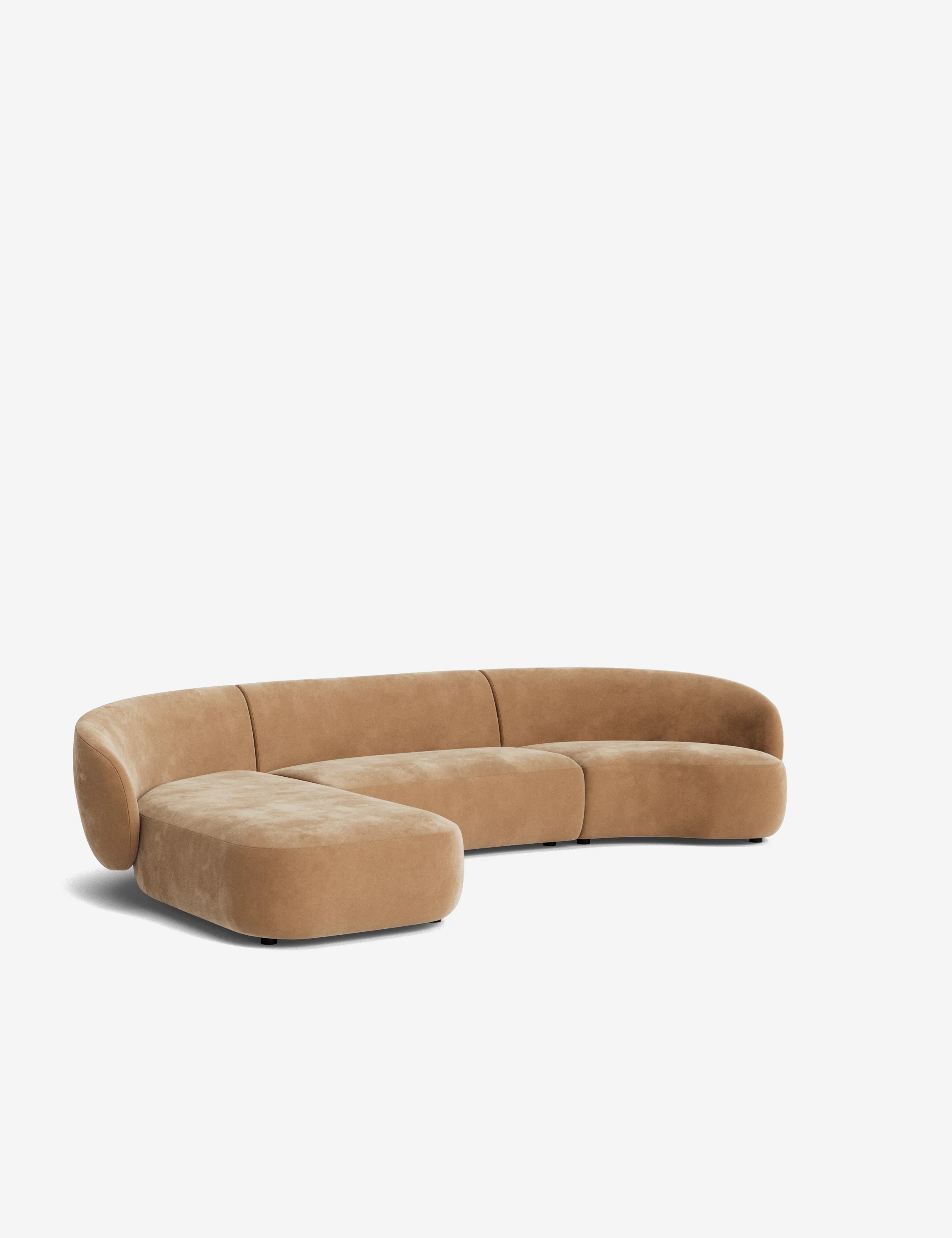 Claret Modular Chaise Sectional Sofa - Image 57