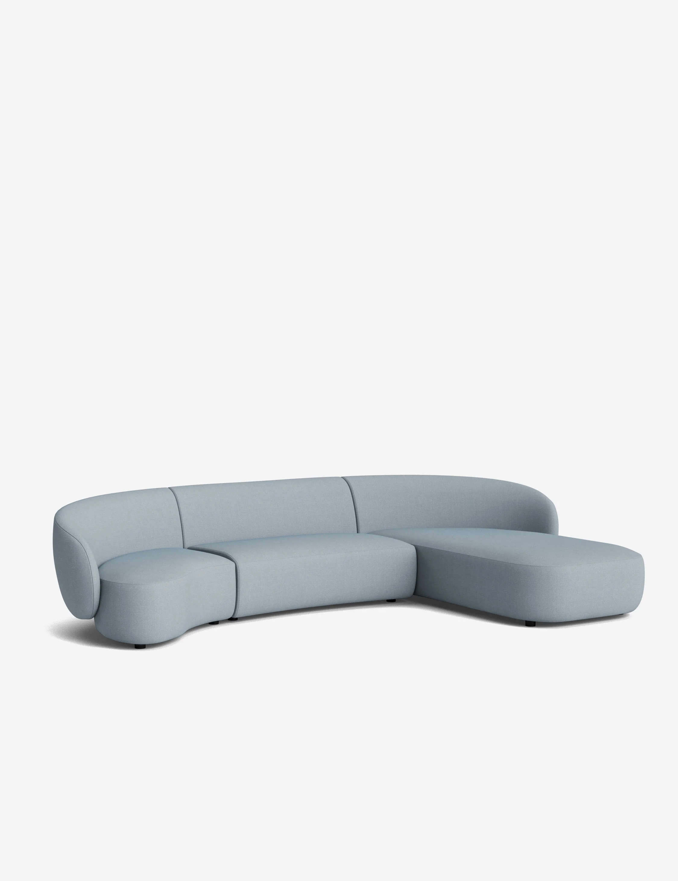 Claret Modular Chaise Sectional Sofa - Image 60