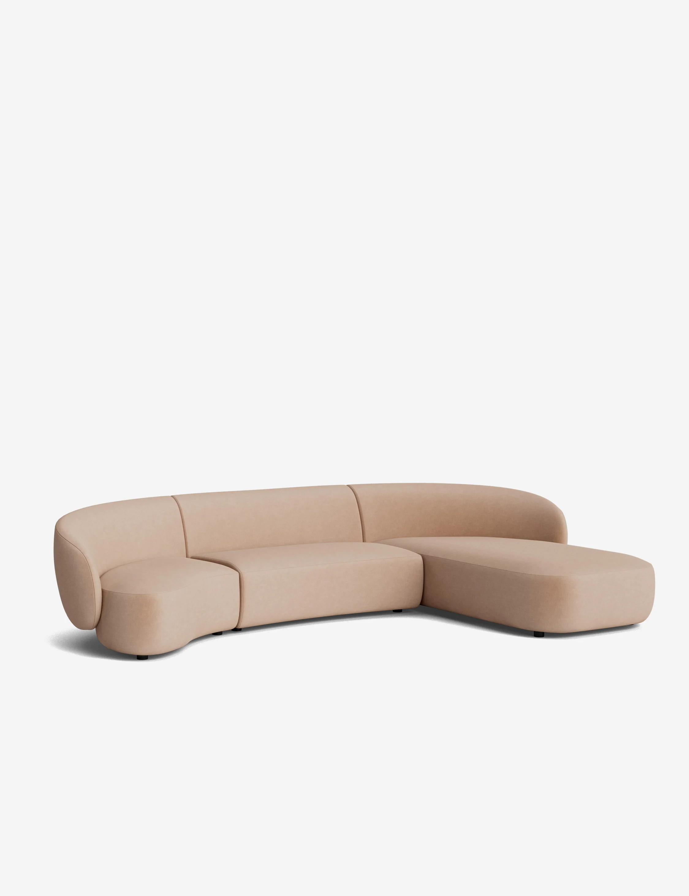 Claret Modular Chaise Sectional Sofa - Image 78