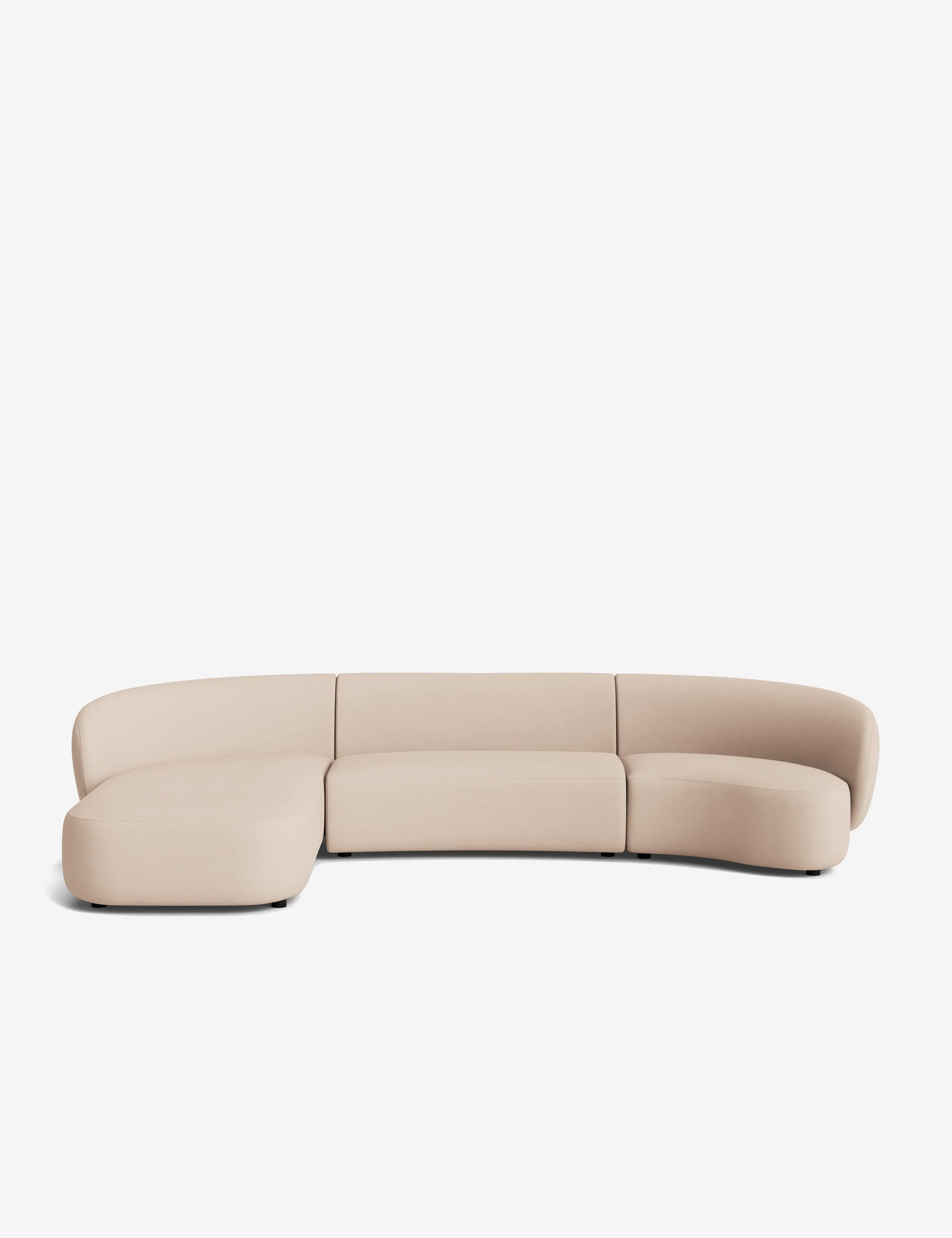 Claret Modular Chaise Sectional Sofa - Image 79